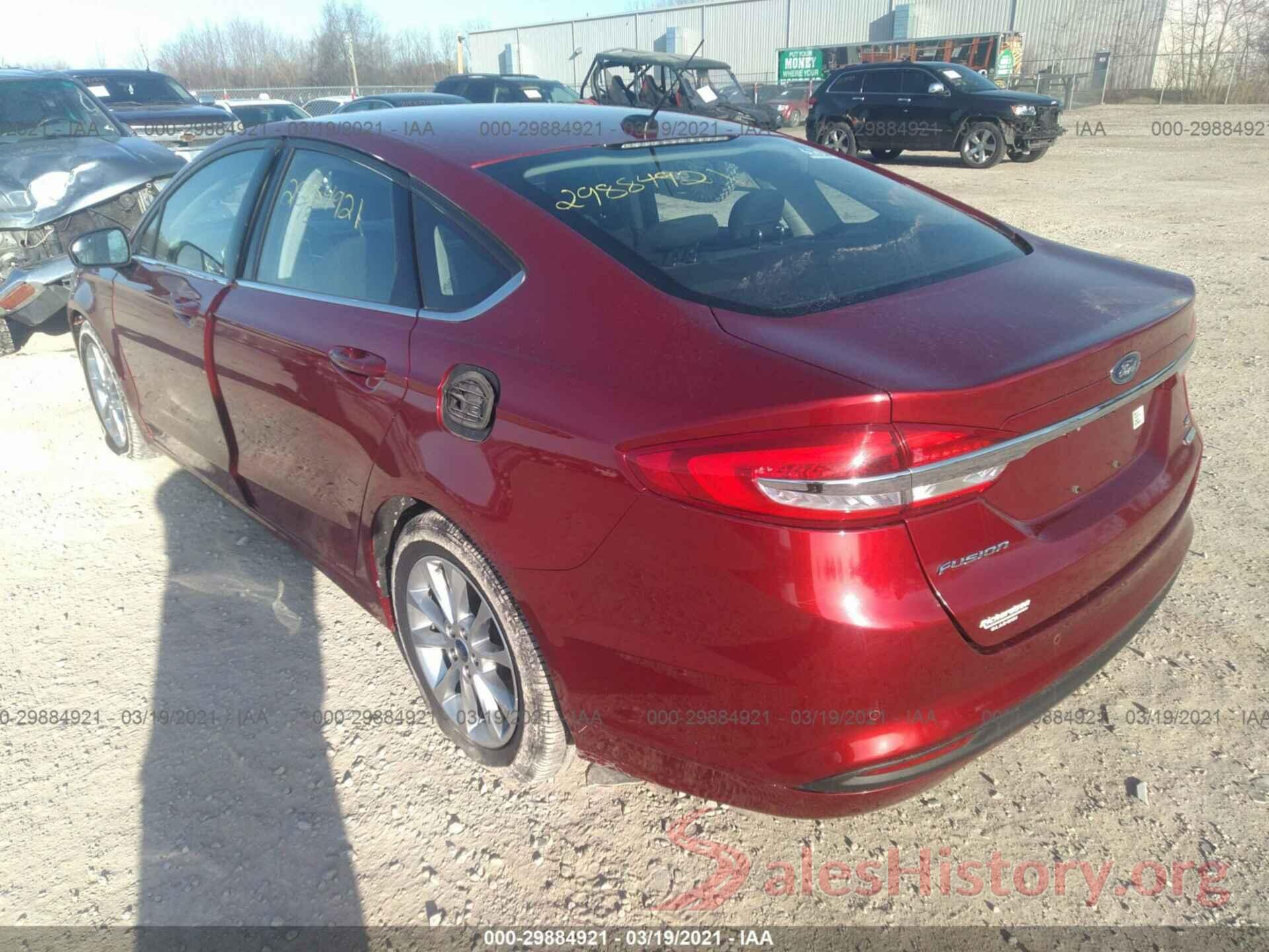 3FA6P0HD1HR219807 2017 FORD FUSION