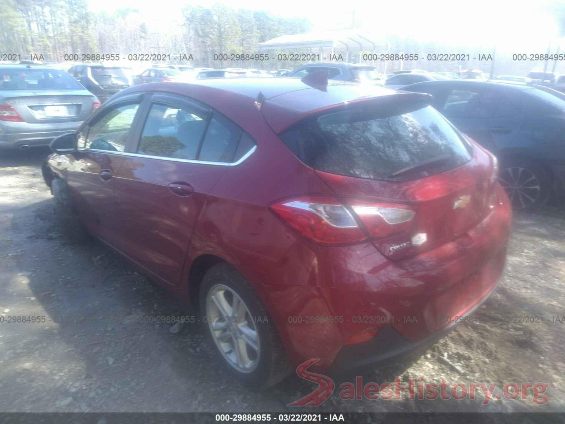 3G1BE6SM3JS600768 2018 CHEVROLET CRUZE