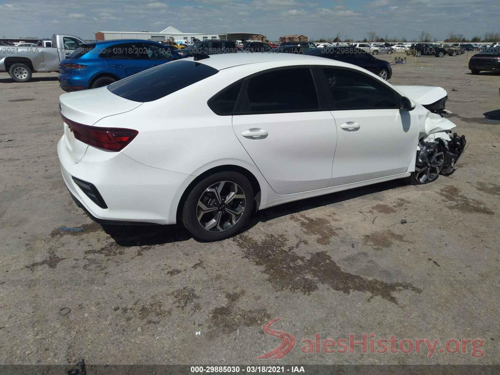 3KPF24AD7LE209597 2020 KIA FORTE