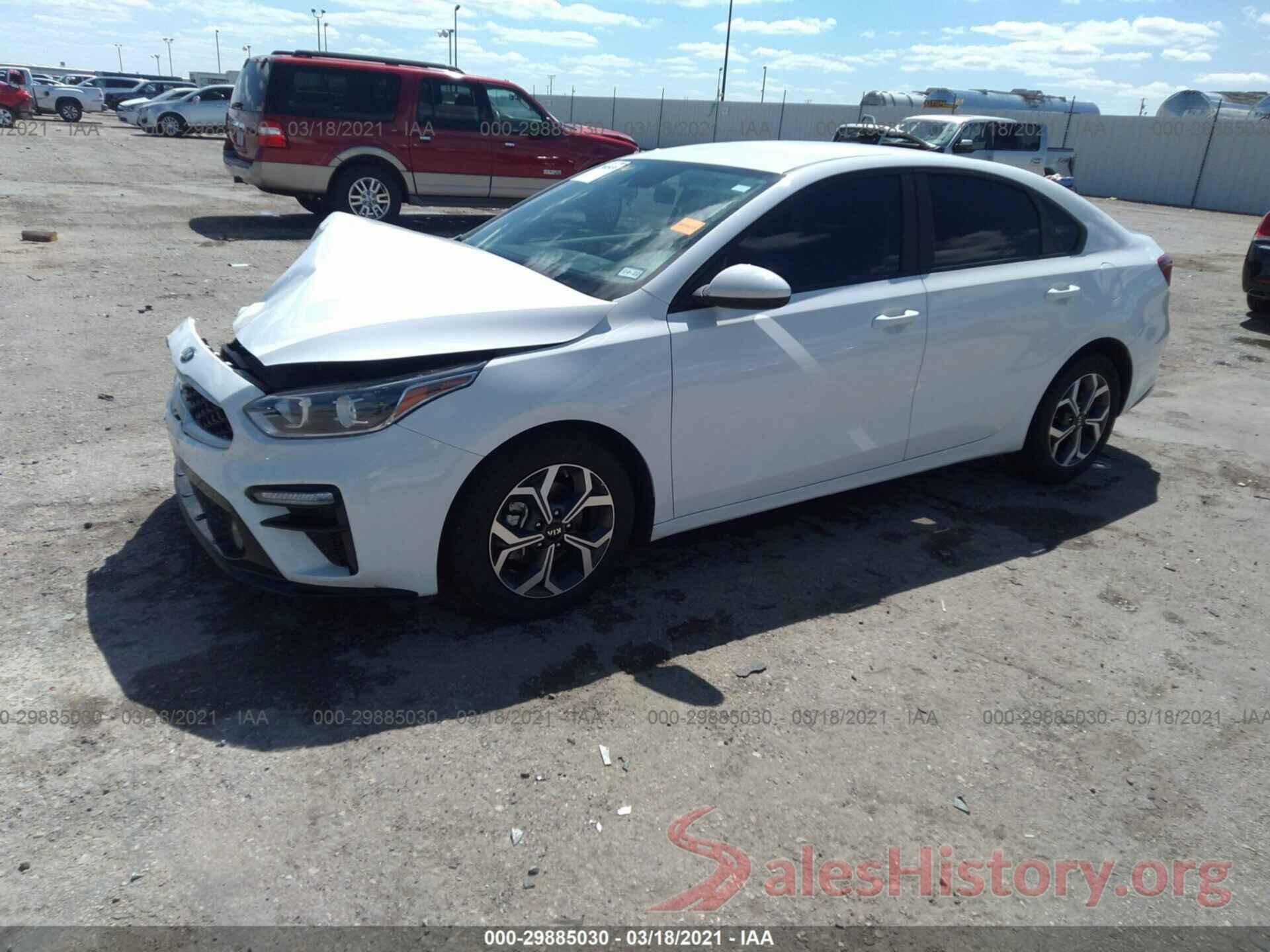 3KPF24AD7LE209597 2020 KIA FORTE