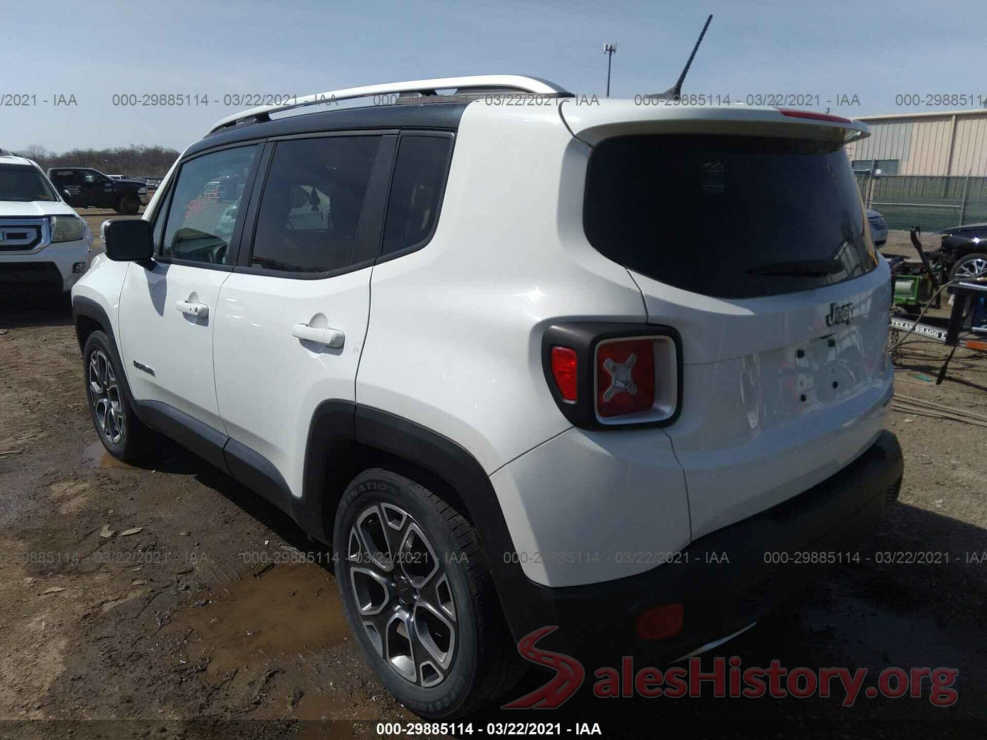 ZACCJADT5GPC65991 2016 JEEP RENEGADE