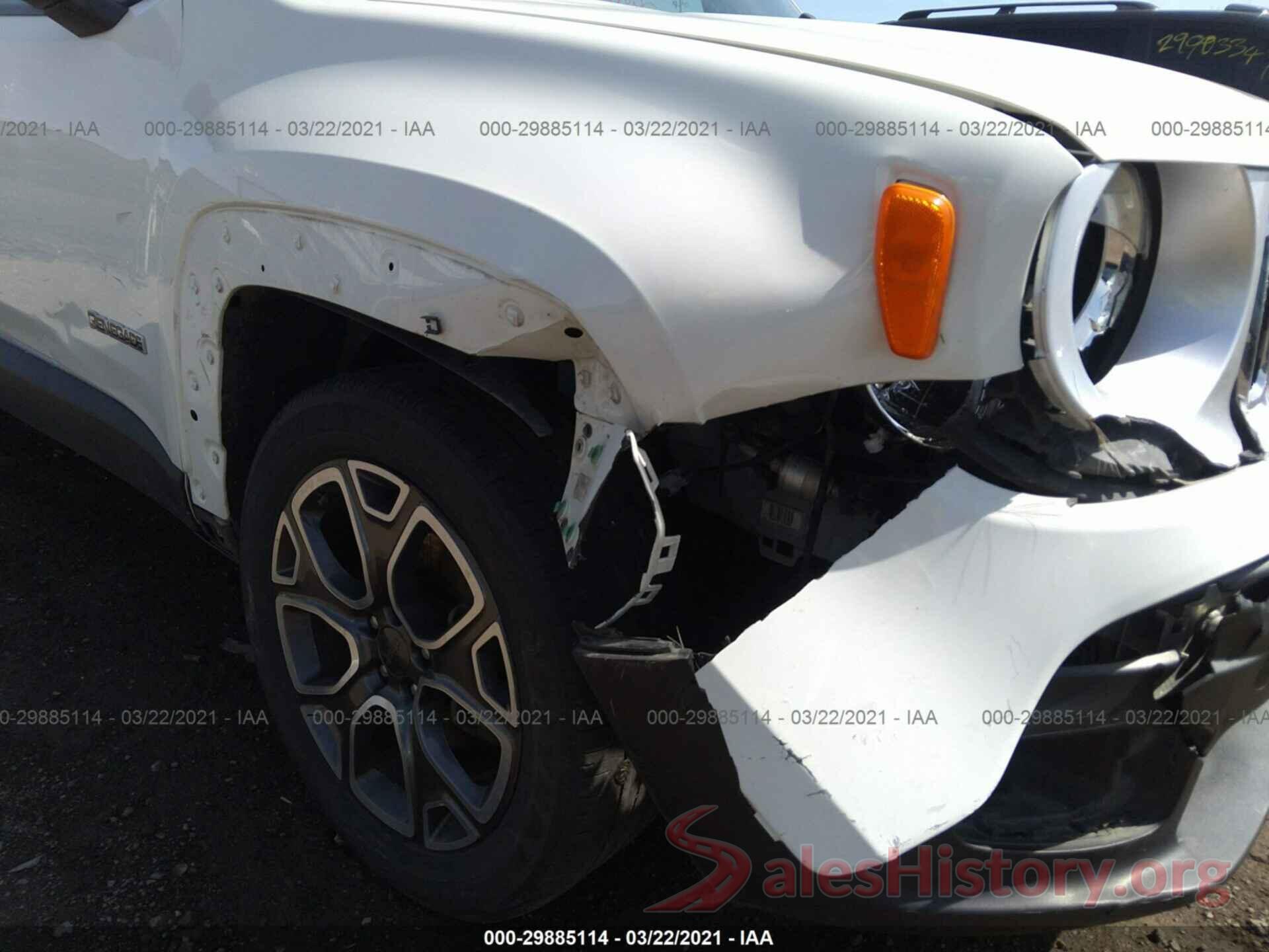 ZACCJADT5GPC65991 2016 JEEP RENEGADE