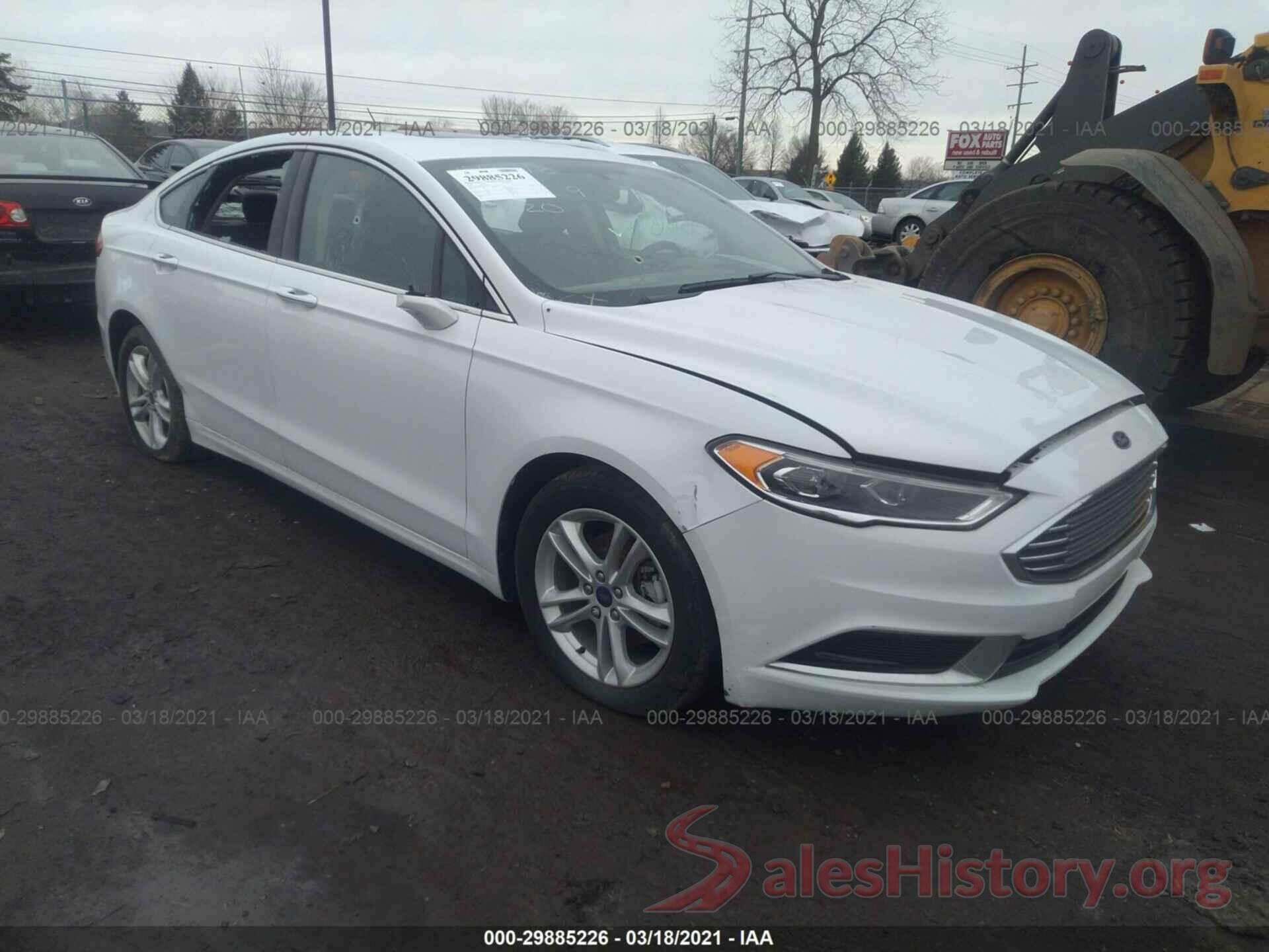 3FA6P0HD5JR239516 2018 FORD FUSION