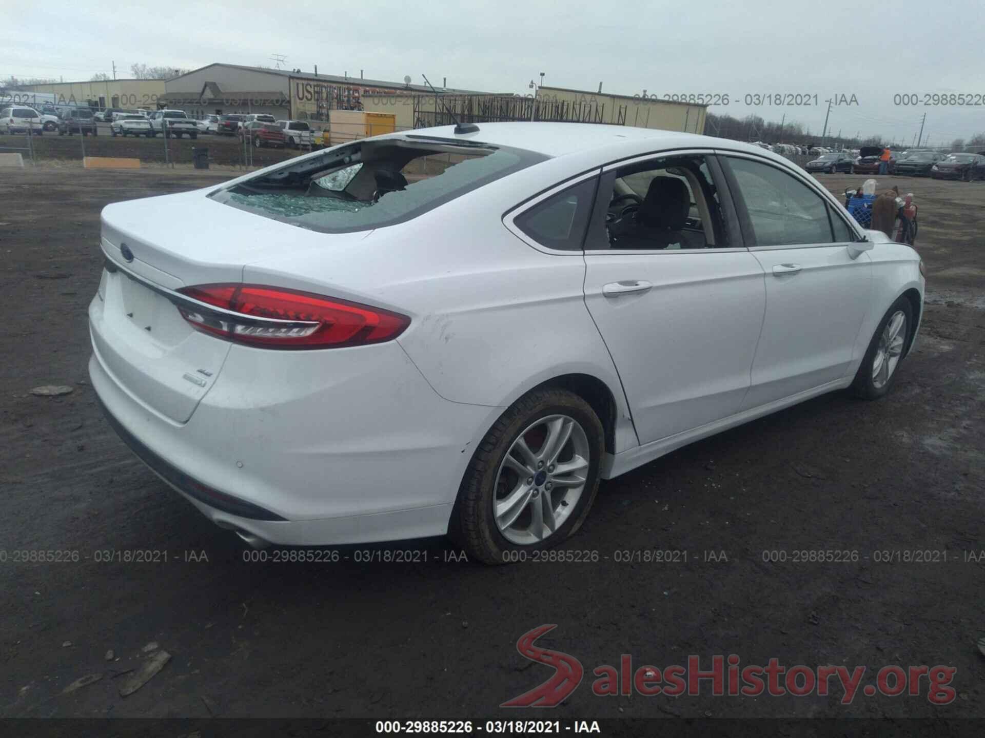 3FA6P0HD5JR239516 2018 FORD FUSION