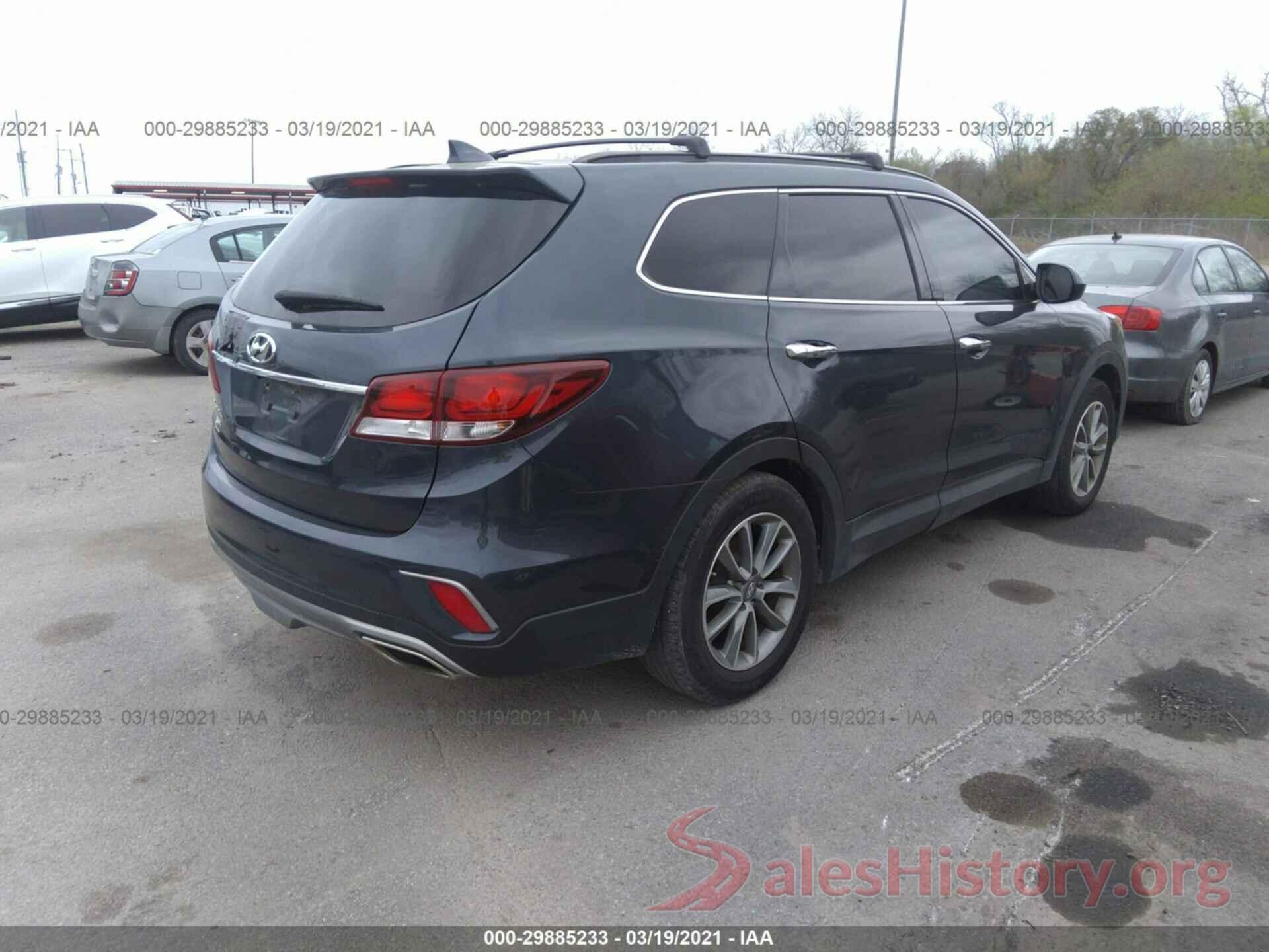 KM8SM4HF6HU204878 2017 HYUNDAI SANTA FE