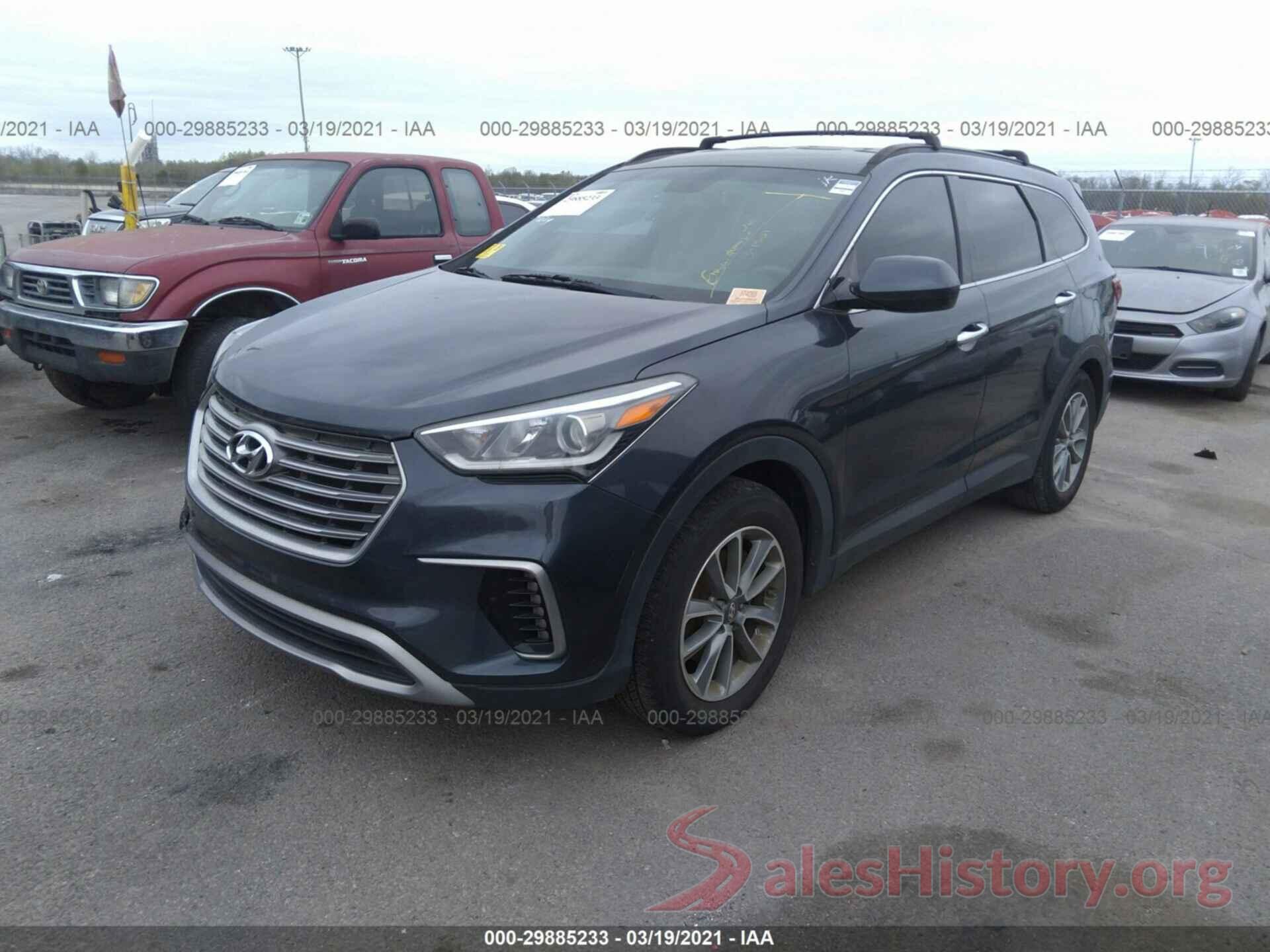 KM8SM4HF6HU204878 2017 HYUNDAI SANTA FE