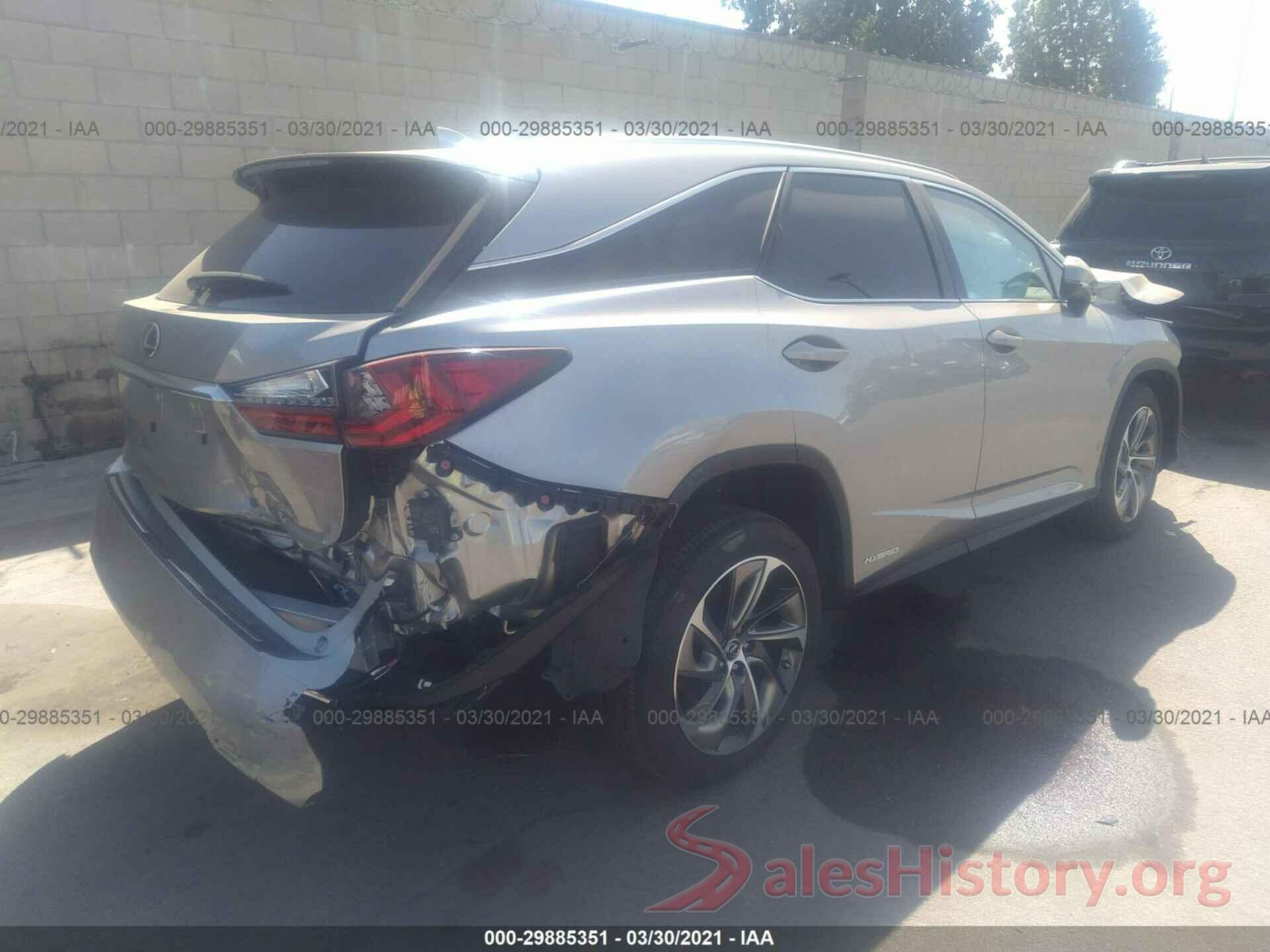 JTJDGKCA3K2008062 2019 LEXUS RX