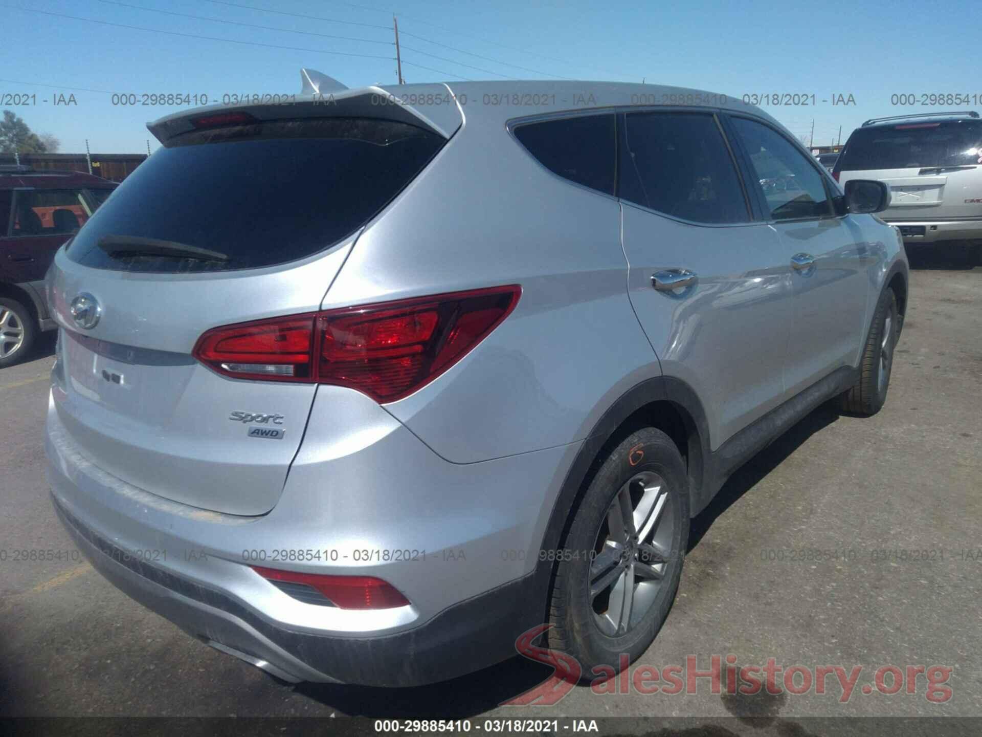 5XYZTDLB5HG450395 2017 HYUNDAI SANTA FE SPORT