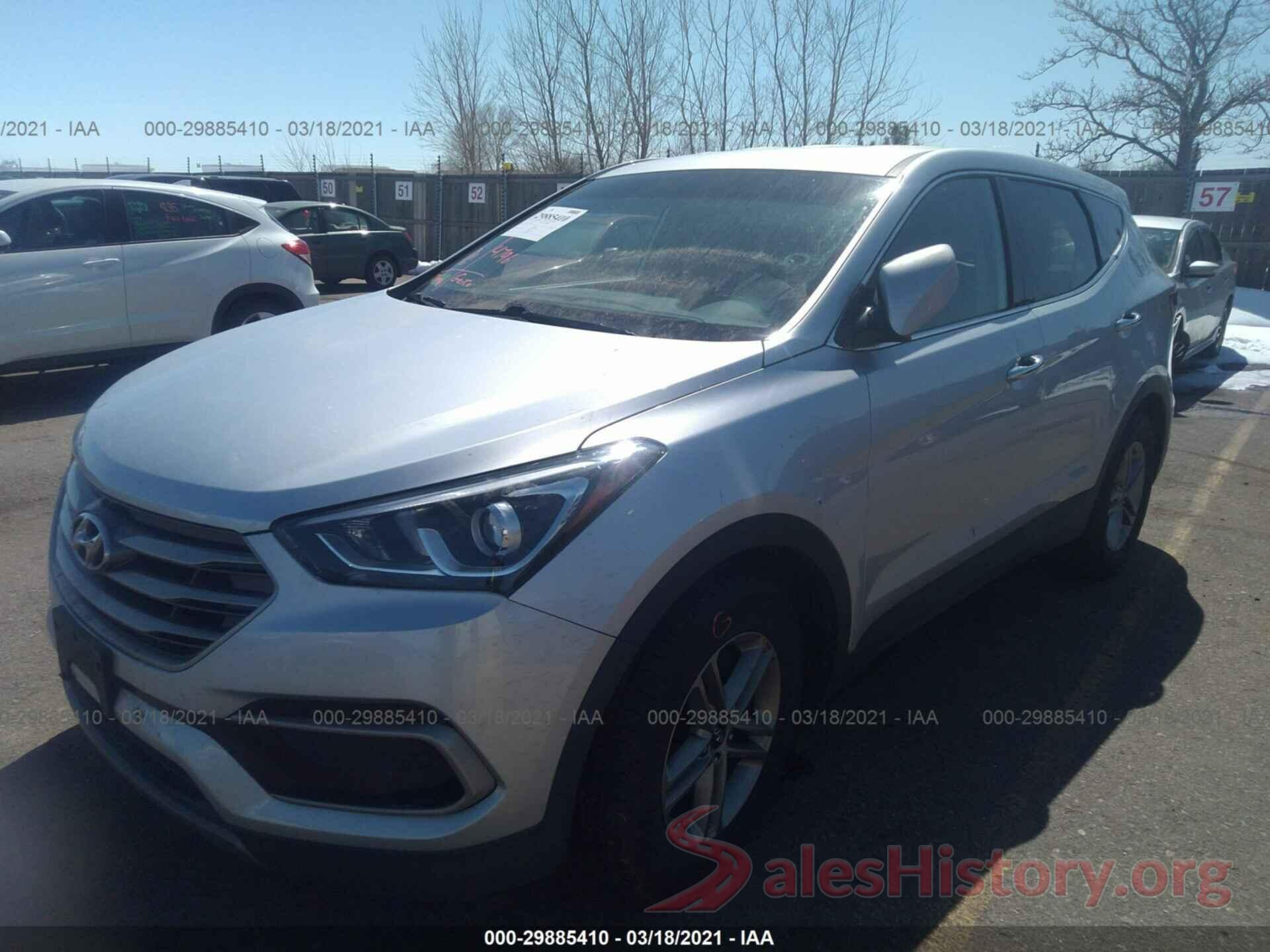 5XYZTDLB5HG450395 2017 HYUNDAI SANTA FE SPORT