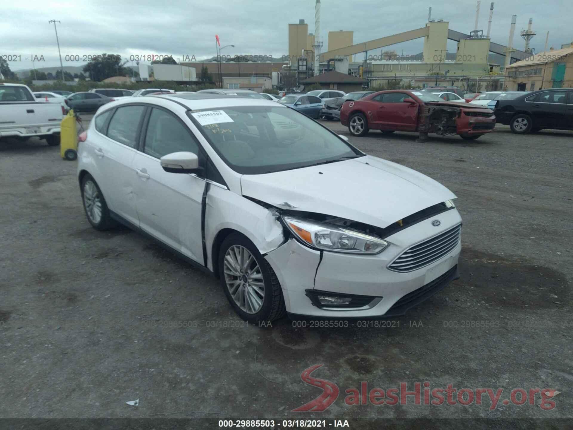 1FADP3N25HL343749 2017 FORD FOCUS