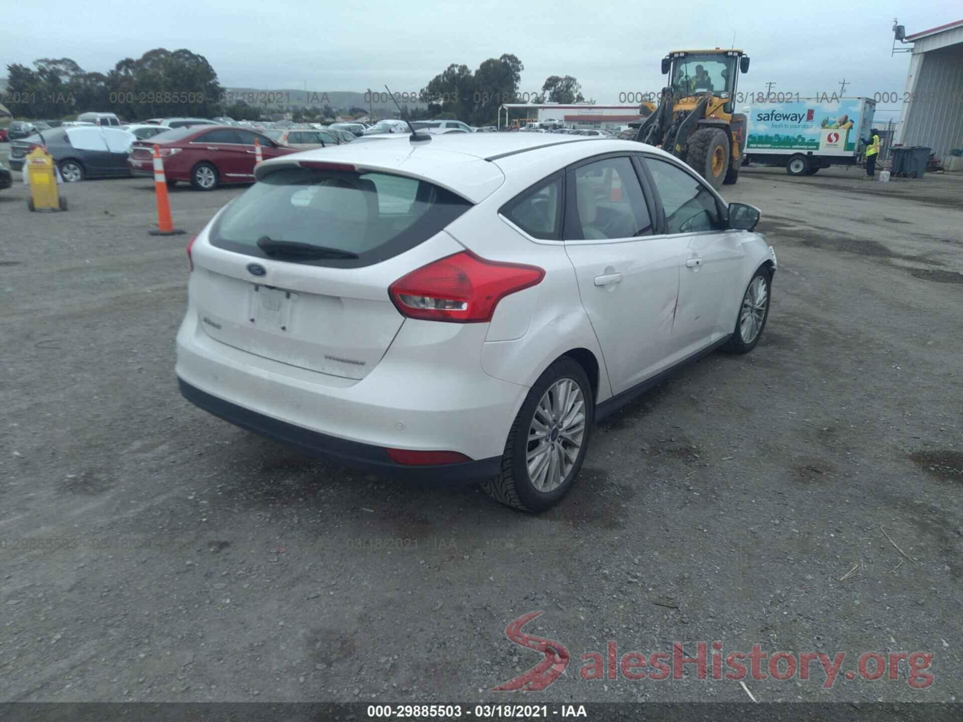 1FADP3N25HL343749 2017 FORD FOCUS