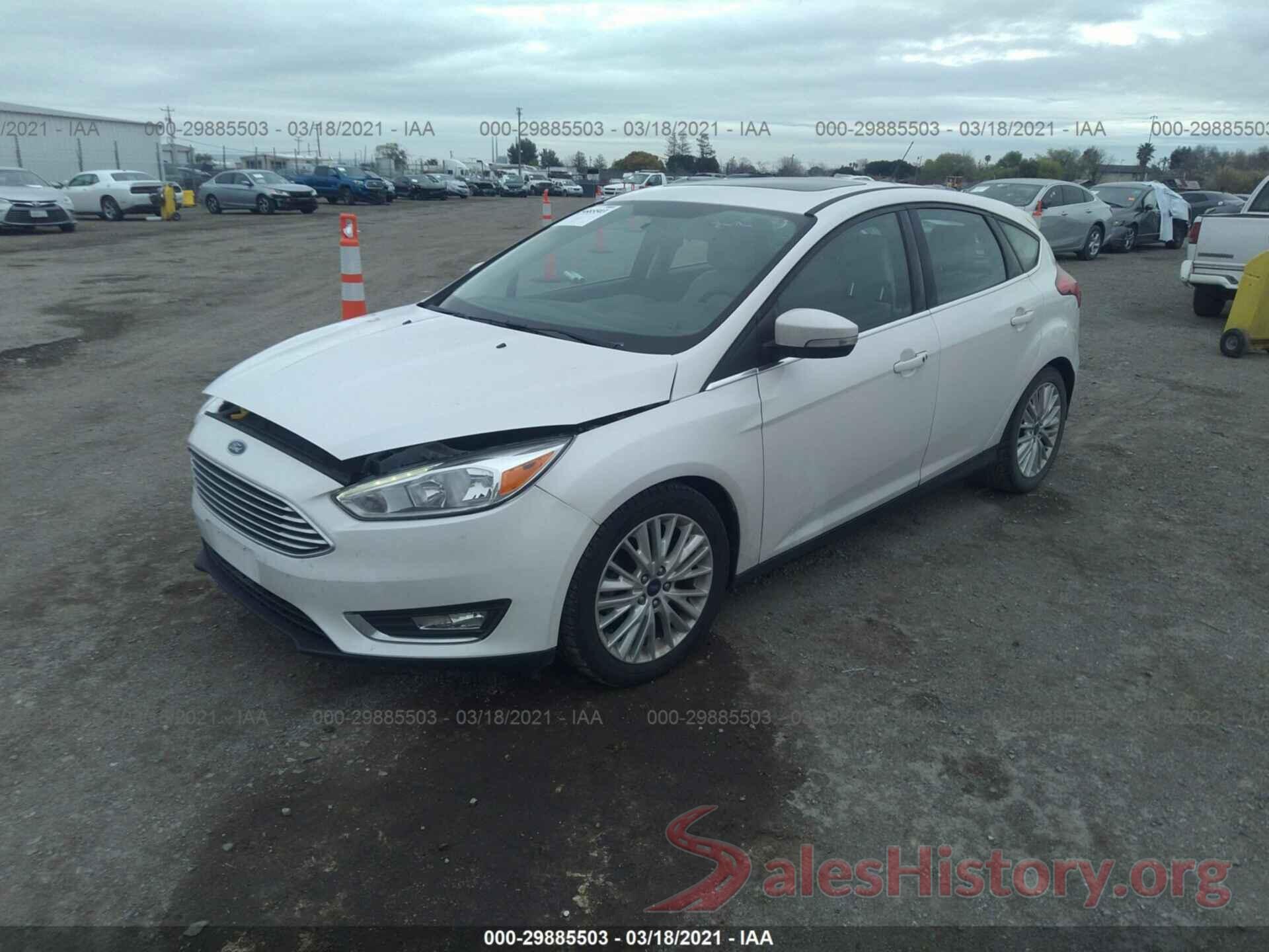 1FADP3N25HL343749 2017 FORD FOCUS