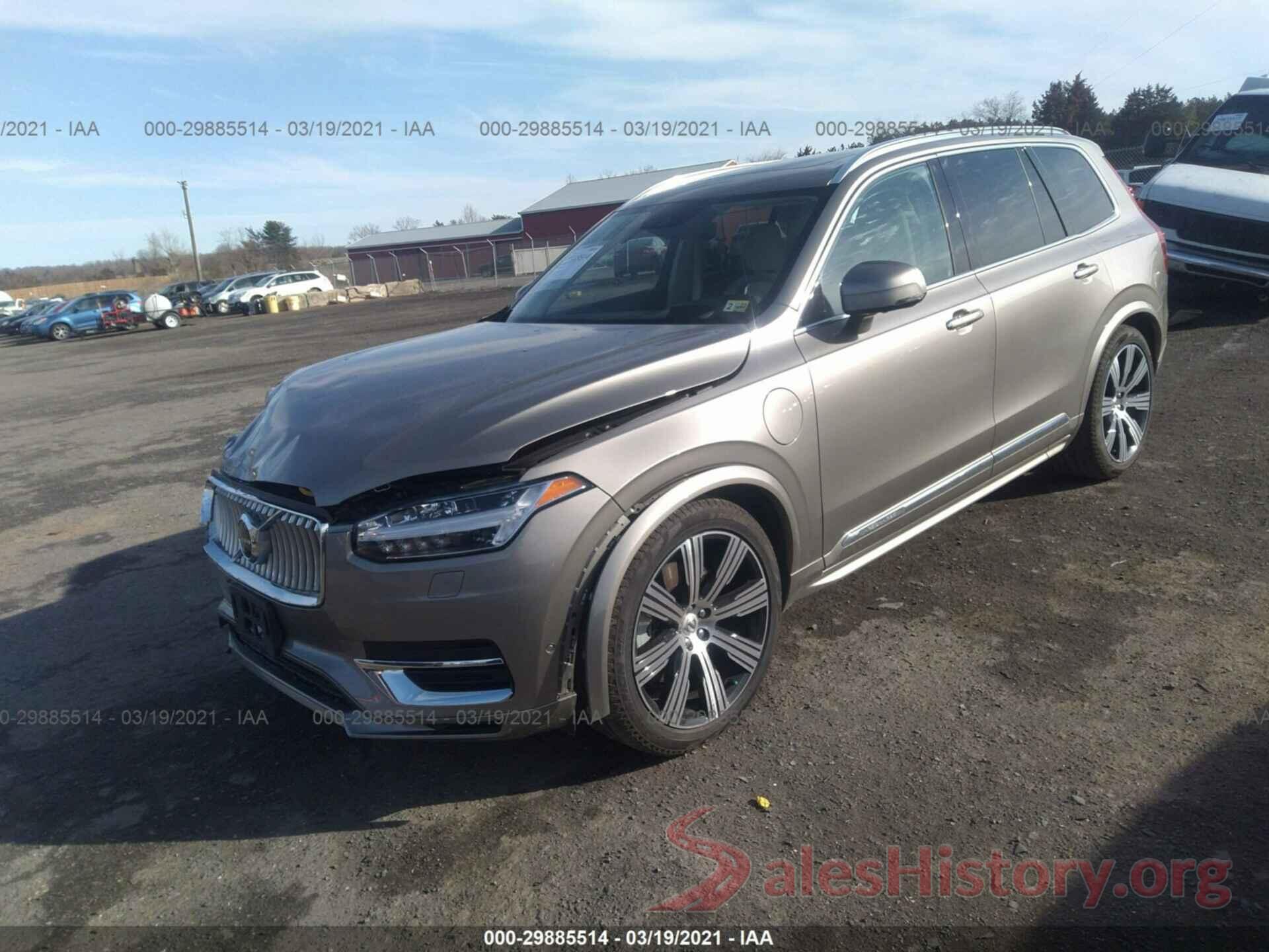 YV4BR0CL6M1699636 2021 VOLVO XC90