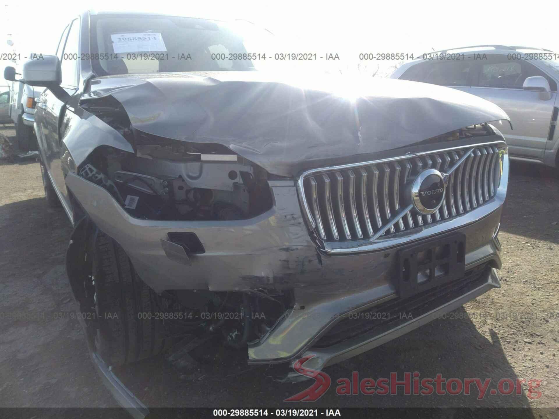 YV4BR0CL6M1699636 2021 VOLVO XC90