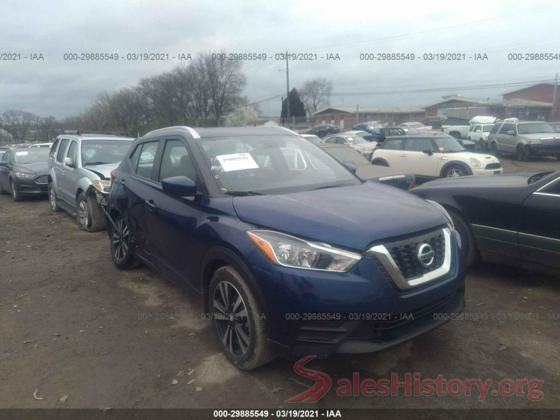 3N1CP5CUXKL494784 2019 NISSAN KICKS