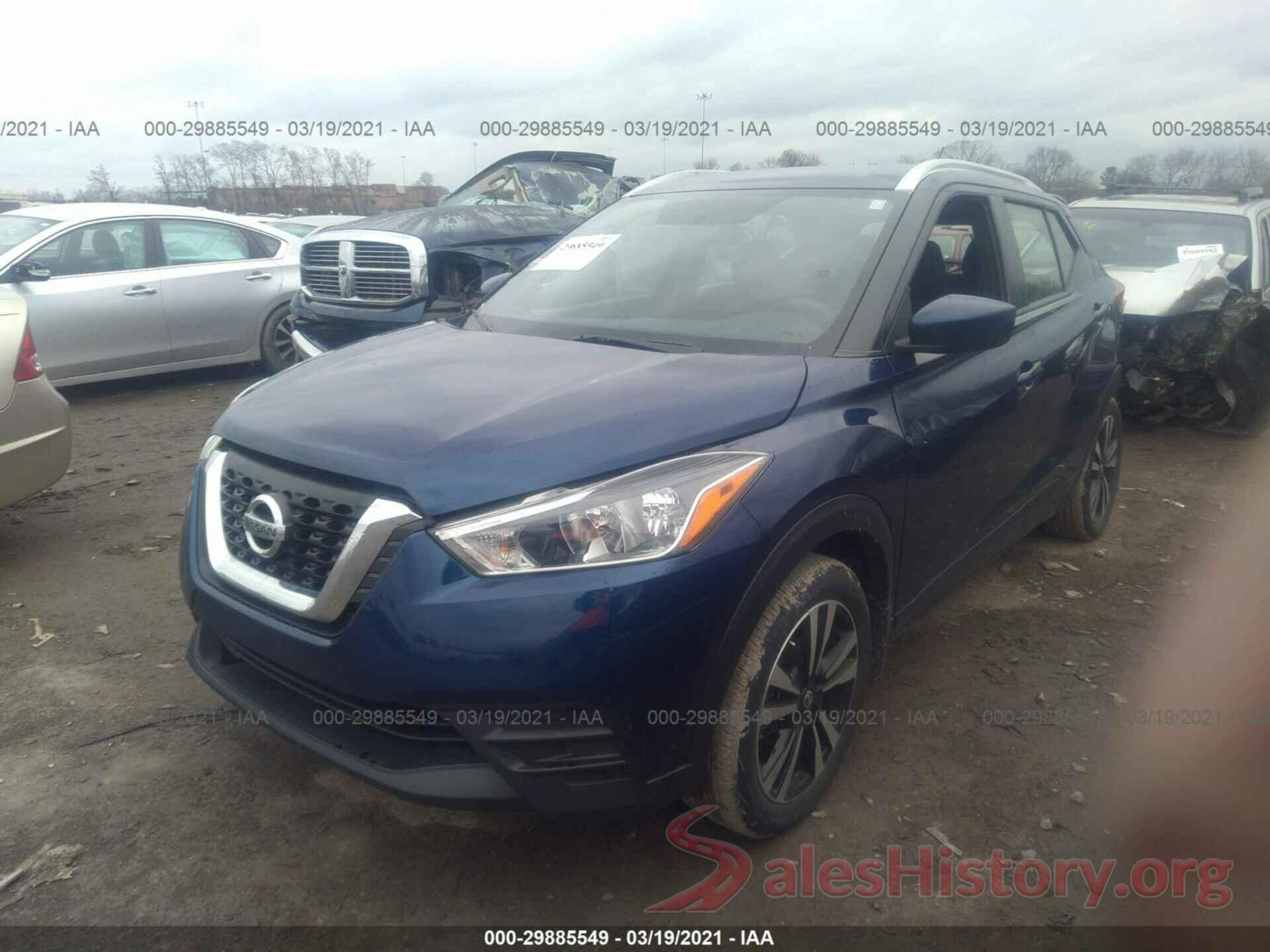 3N1CP5CUXKL494784 2019 NISSAN KICKS