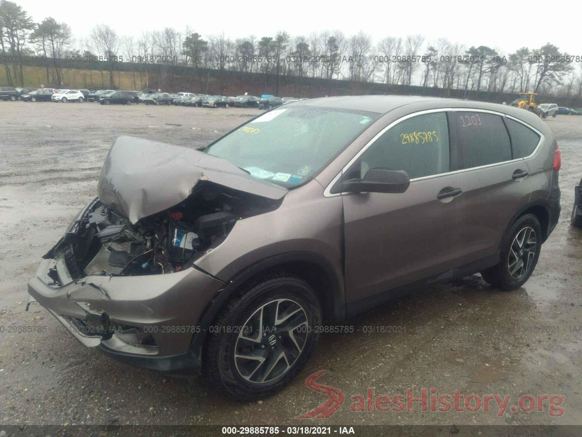 5J6RM4H45GL014862 2016 HONDA CR-V