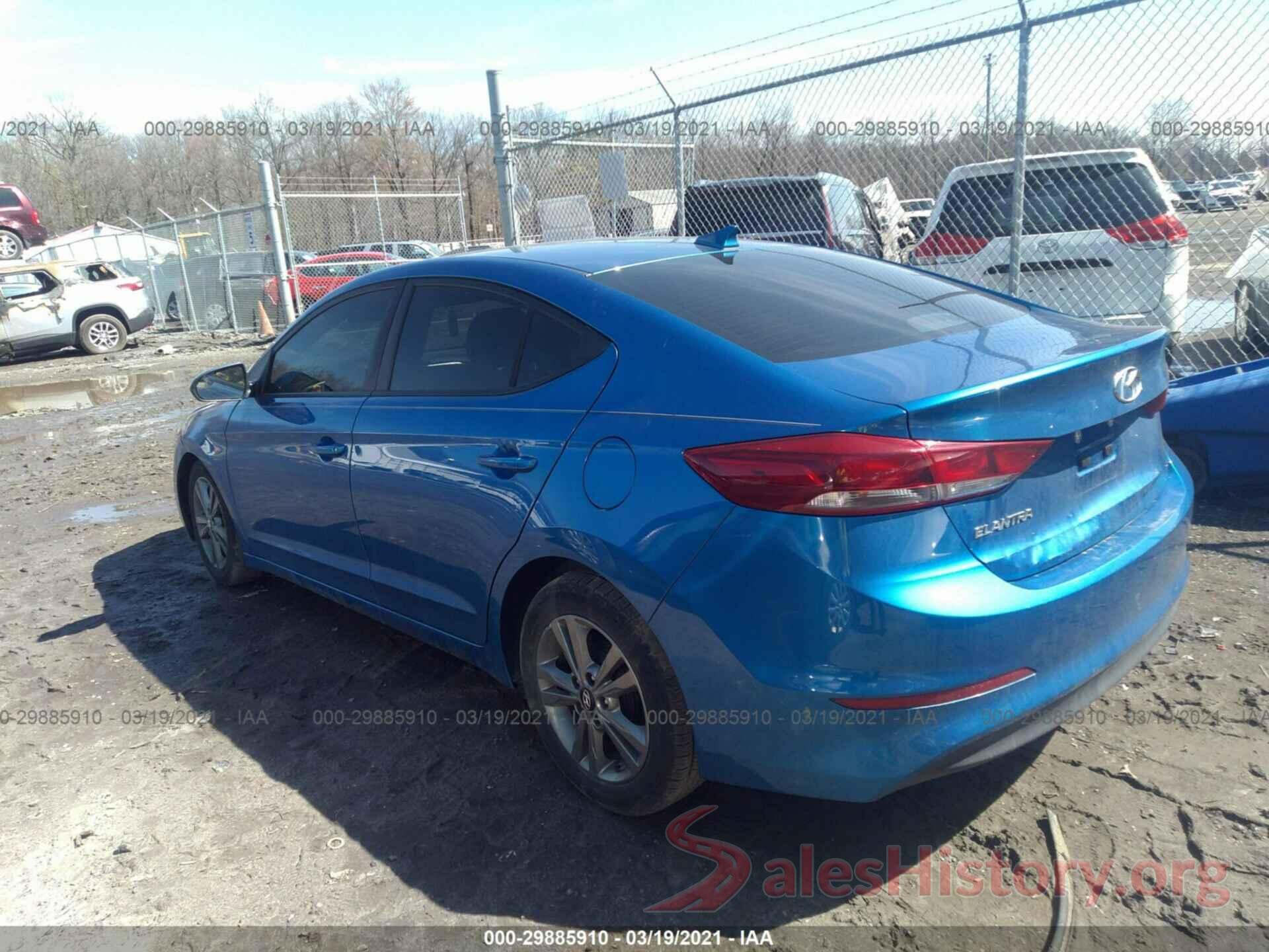 5NPD84LFXHH184394 2017 HYUNDAI ELANTRA