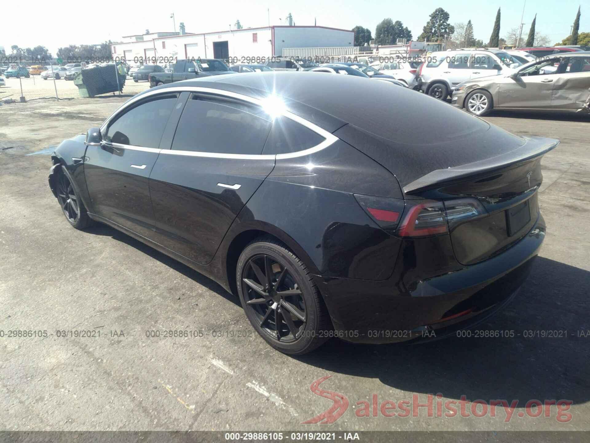 5YJ3E1EA1KF398474 2019 TESLA MODEL 3