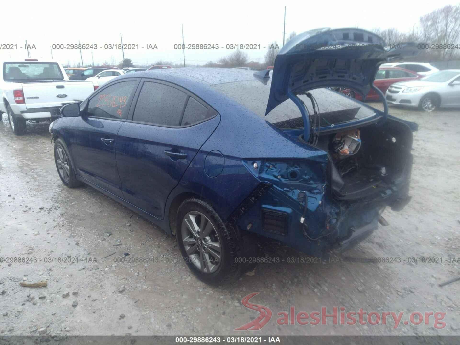 5NPD84LF8JH331124 2018 HYUNDAI ELANTRA