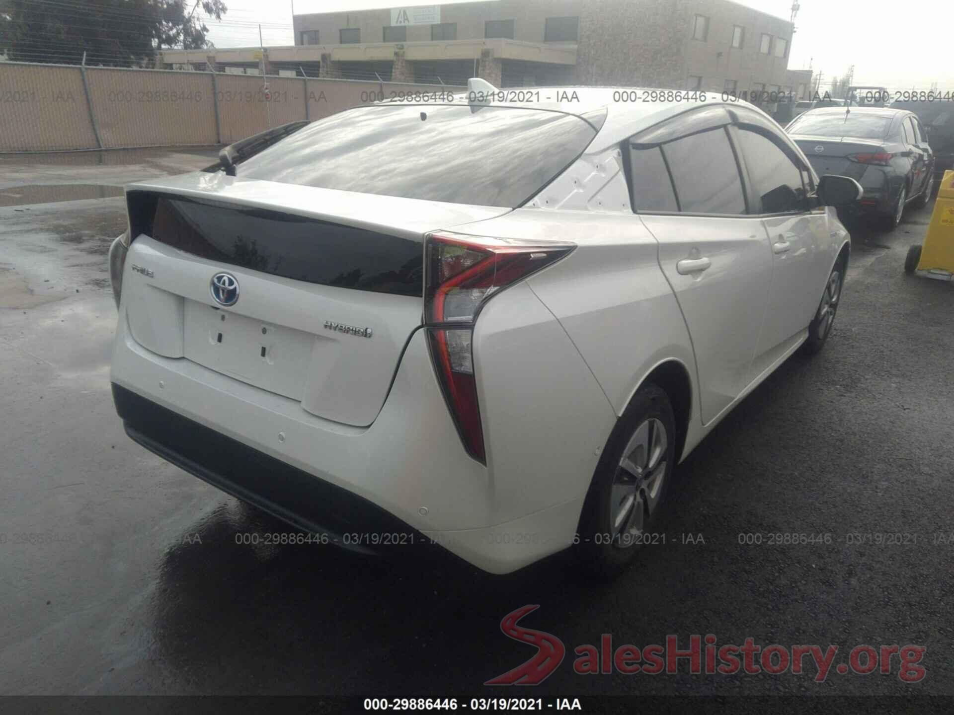 JTDKARFU0J3548133 2018 TOYOTA PRIUS