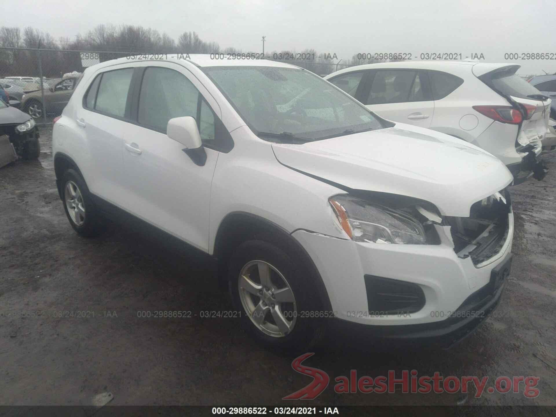 3GNCJNSB4GL230683 2016 CHEVROLET TRAX