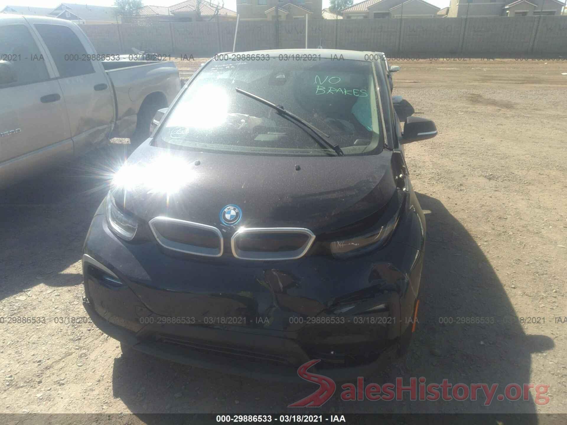 WBY8P2C57K7E19542 2019 BMW I3