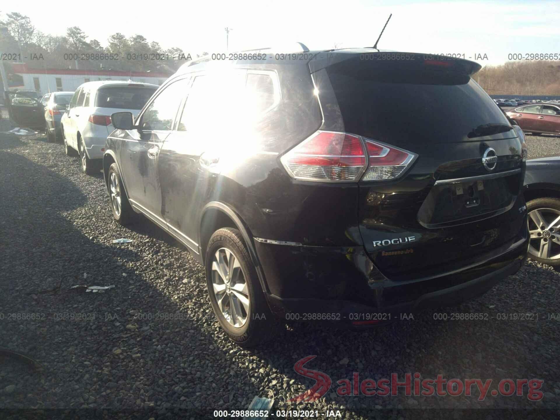 KNMAT2MVXGP657581 2016 NISSAN ROGUE