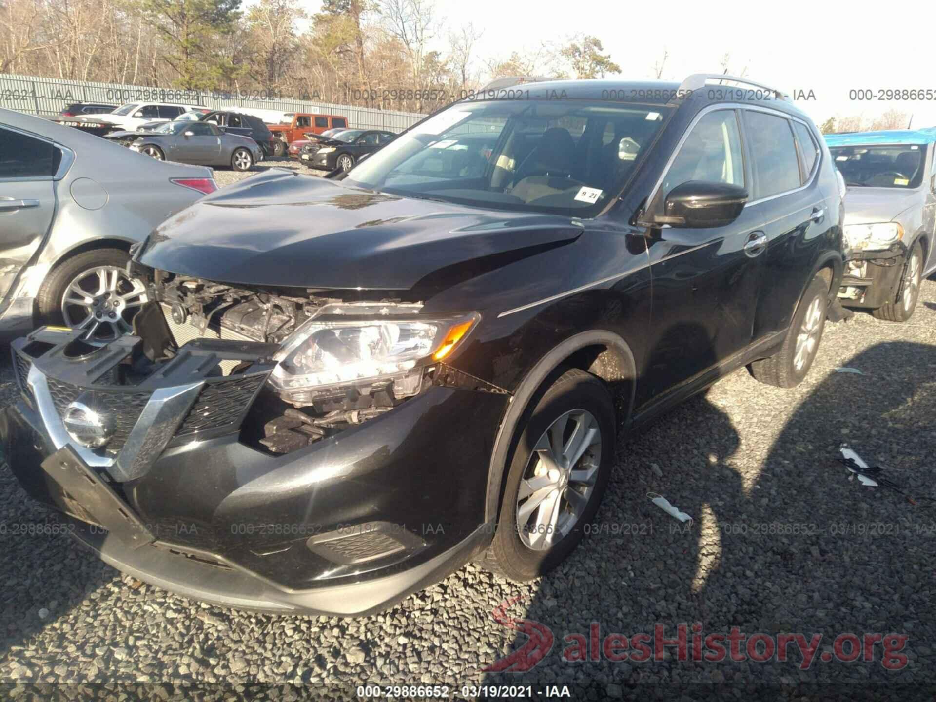 KNMAT2MVXGP657581 2016 NISSAN ROGUE