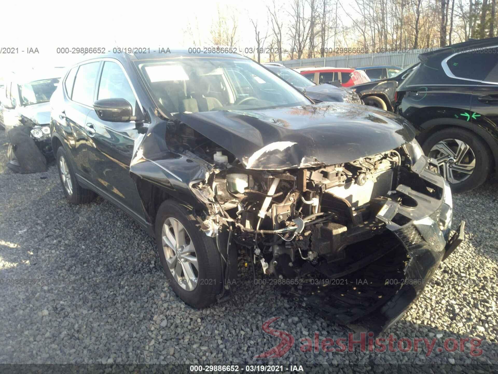 KNMAT2MVXGP657581 2016 NISSAN ROGUE