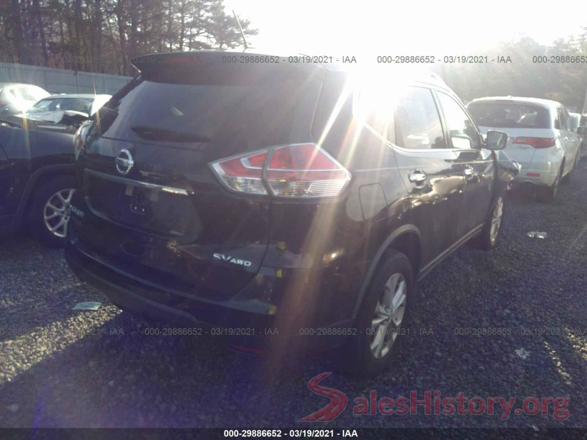 KNMAT2MVXGP657581 2016 NISSAN ROGUE