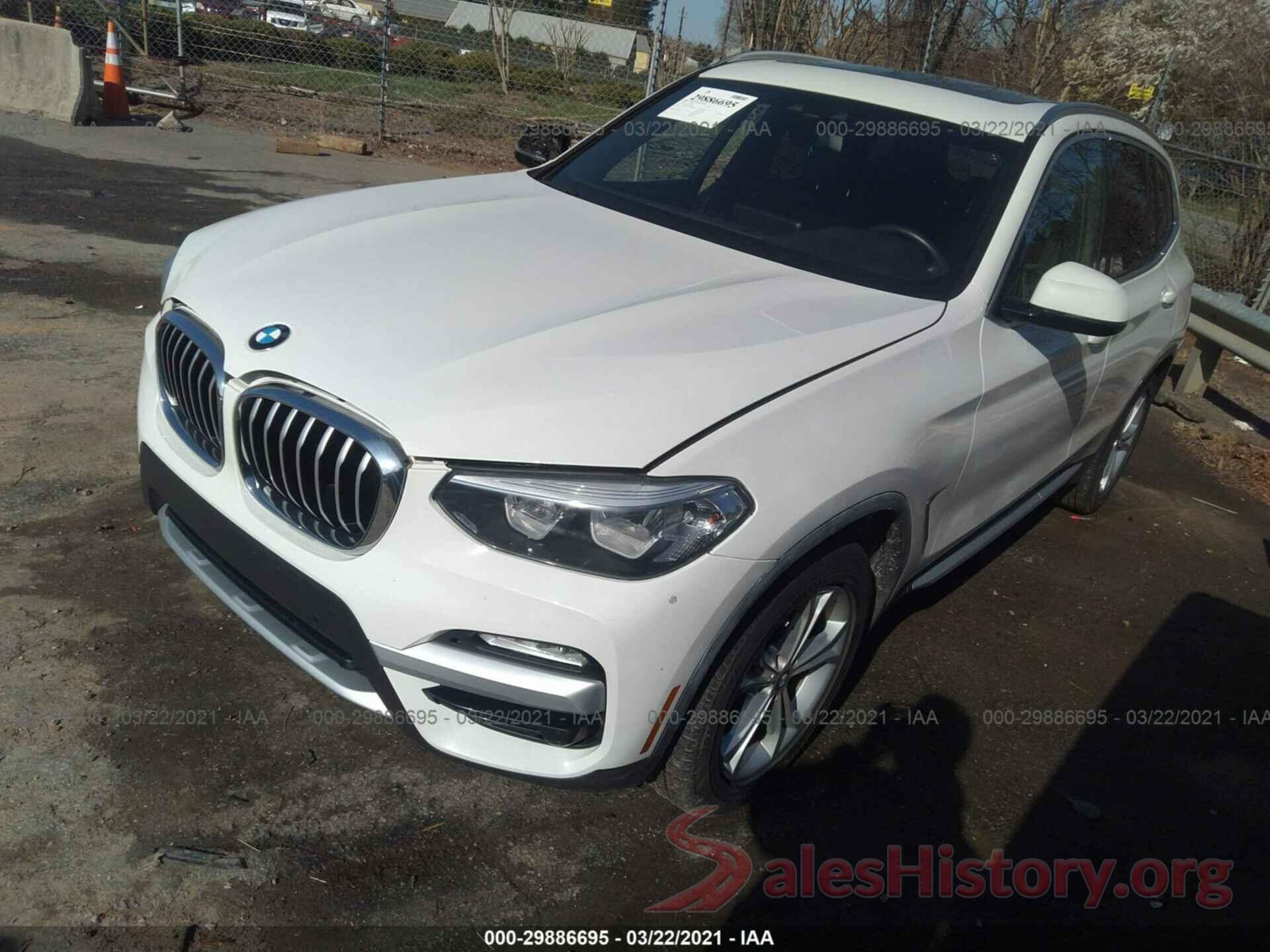 5UXTR9C53KLD90951 2019 BMW X3