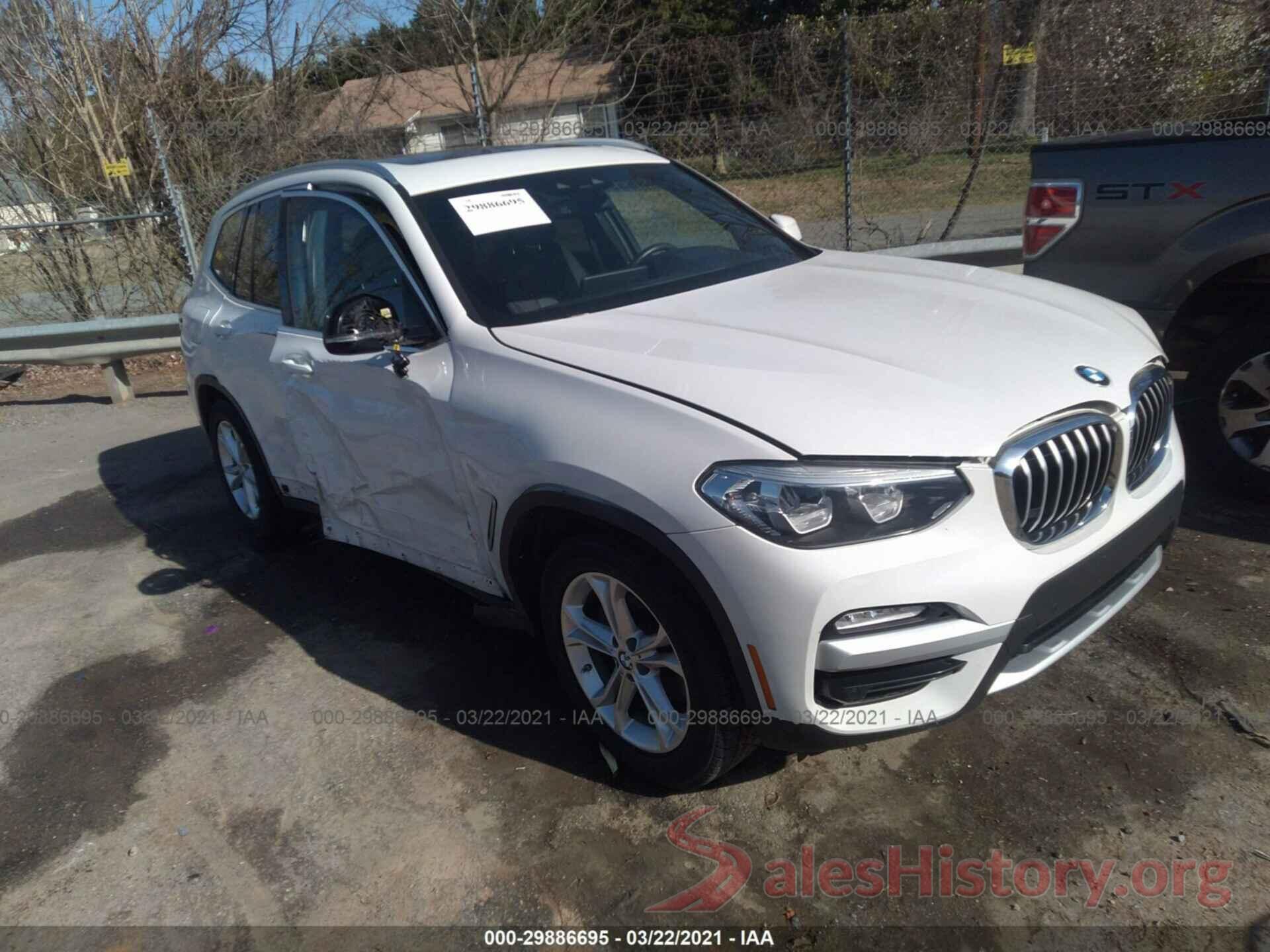 5UXTR9C53KLD90951 2019 BMW X3