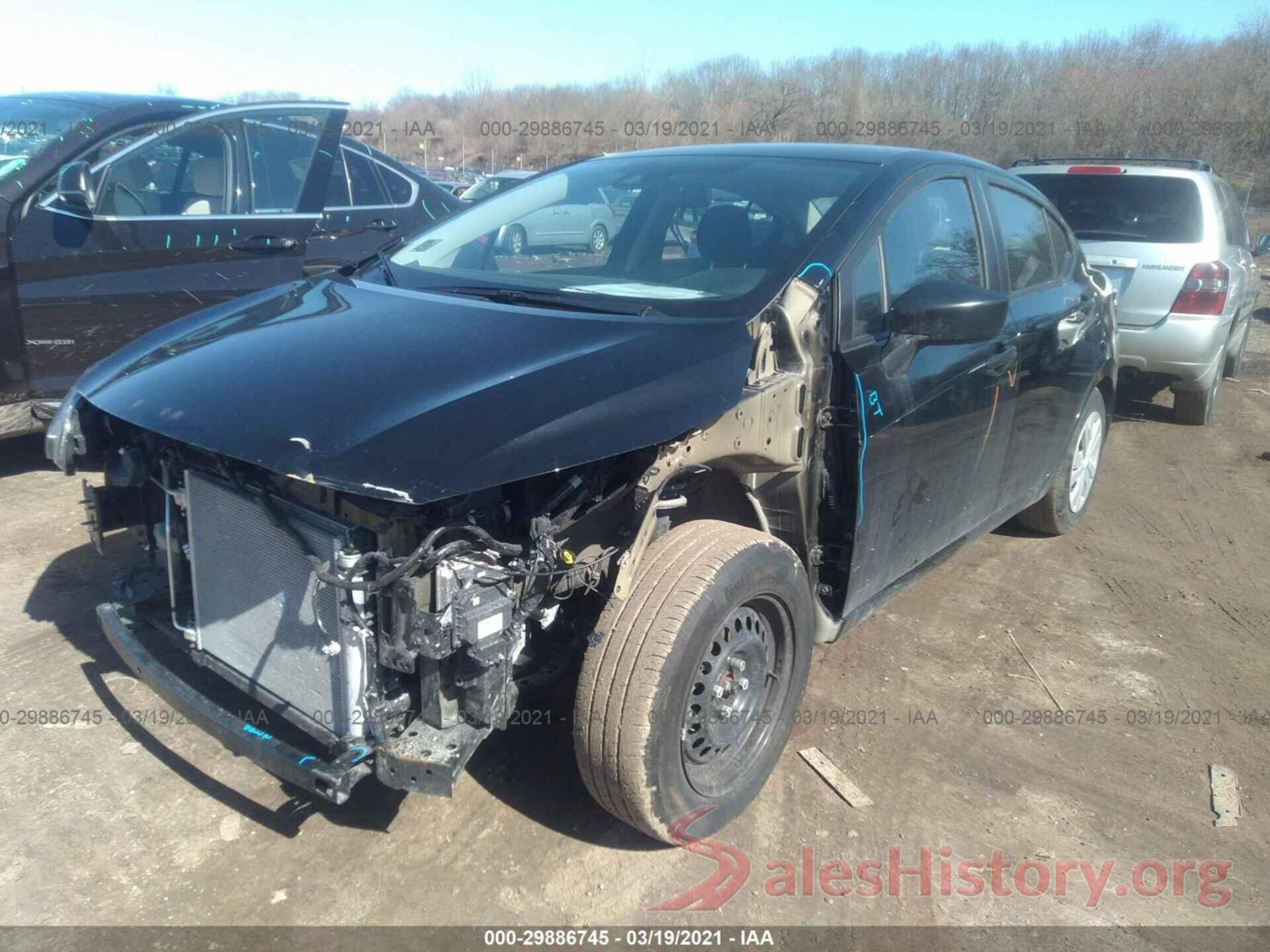 3N1CN8DV3LL902557 2020 NISSAN VERSA