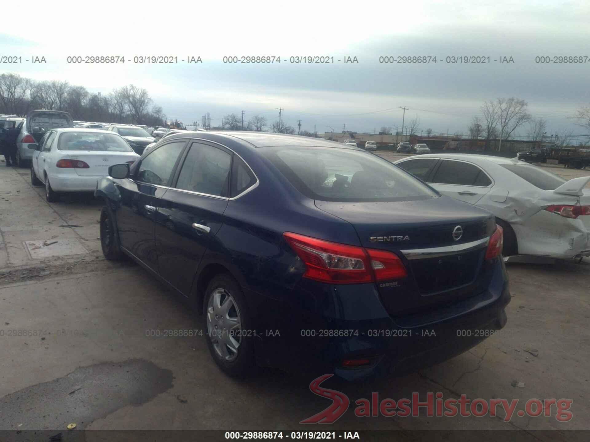 3N1AB7AP1HY396446 2017 NISSAN SENTRA