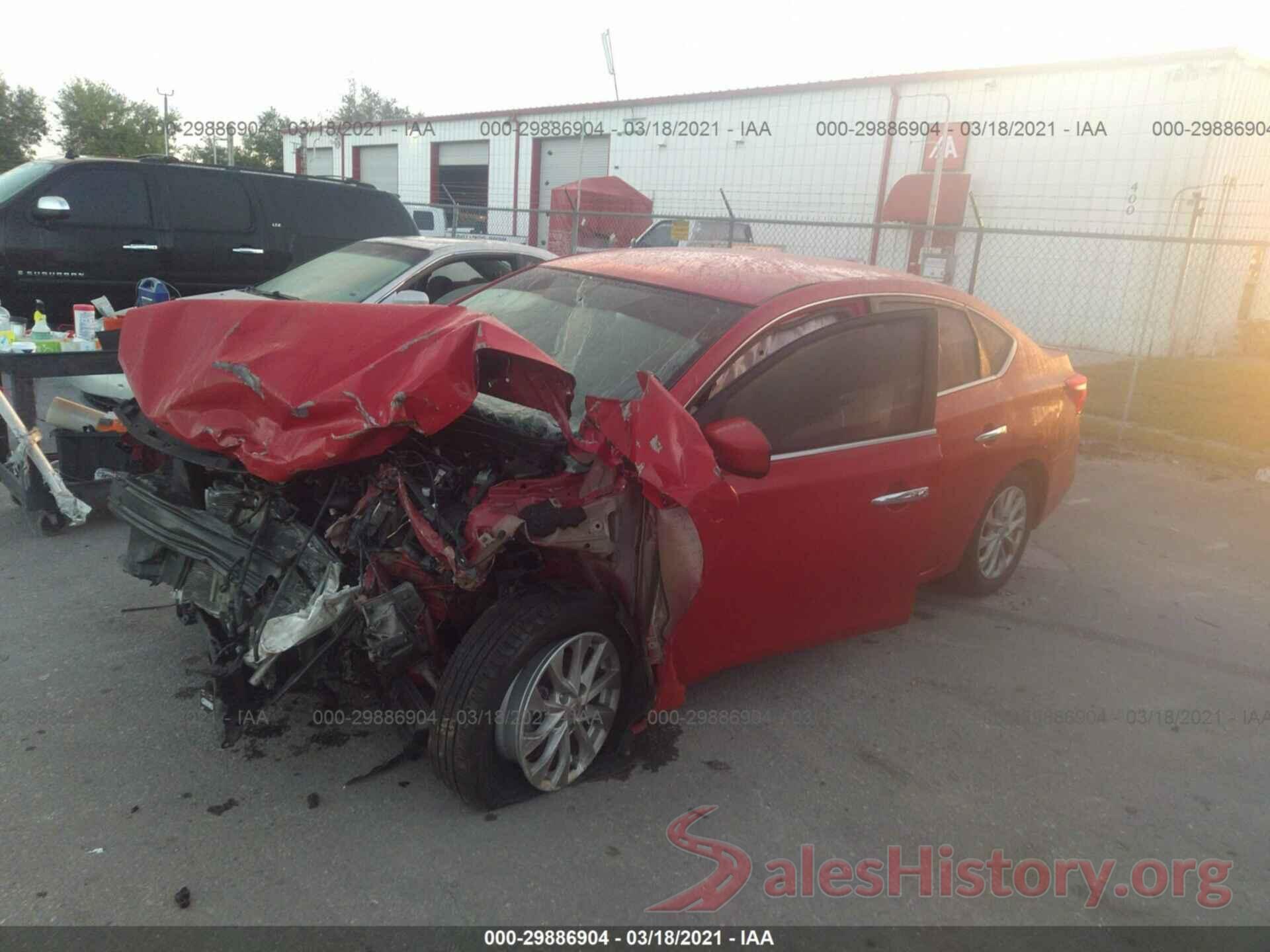 3N1AB7AP3KL611622 2019 NISSAN SENTRA