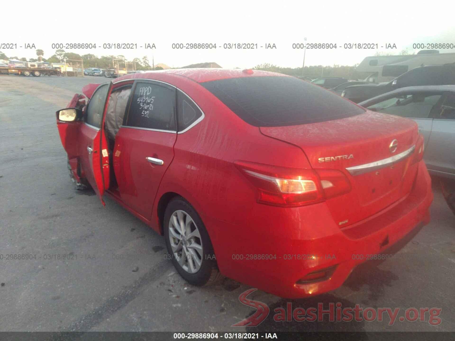 3N1AB7AP3KL611622 2019 NISSAN SENTRA