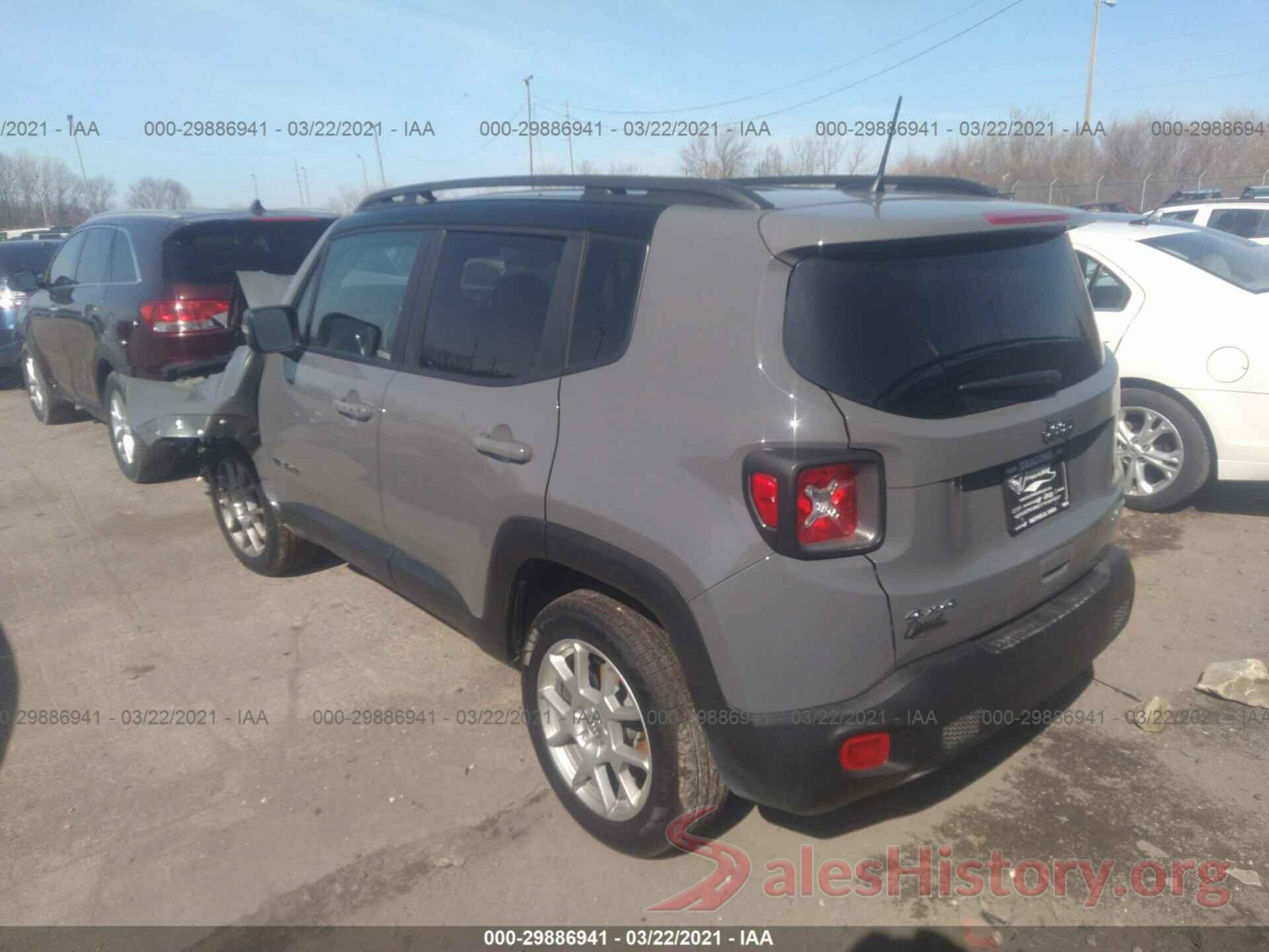 ZACNJDD1XMPM40978 2021 JEEP RENEGADE