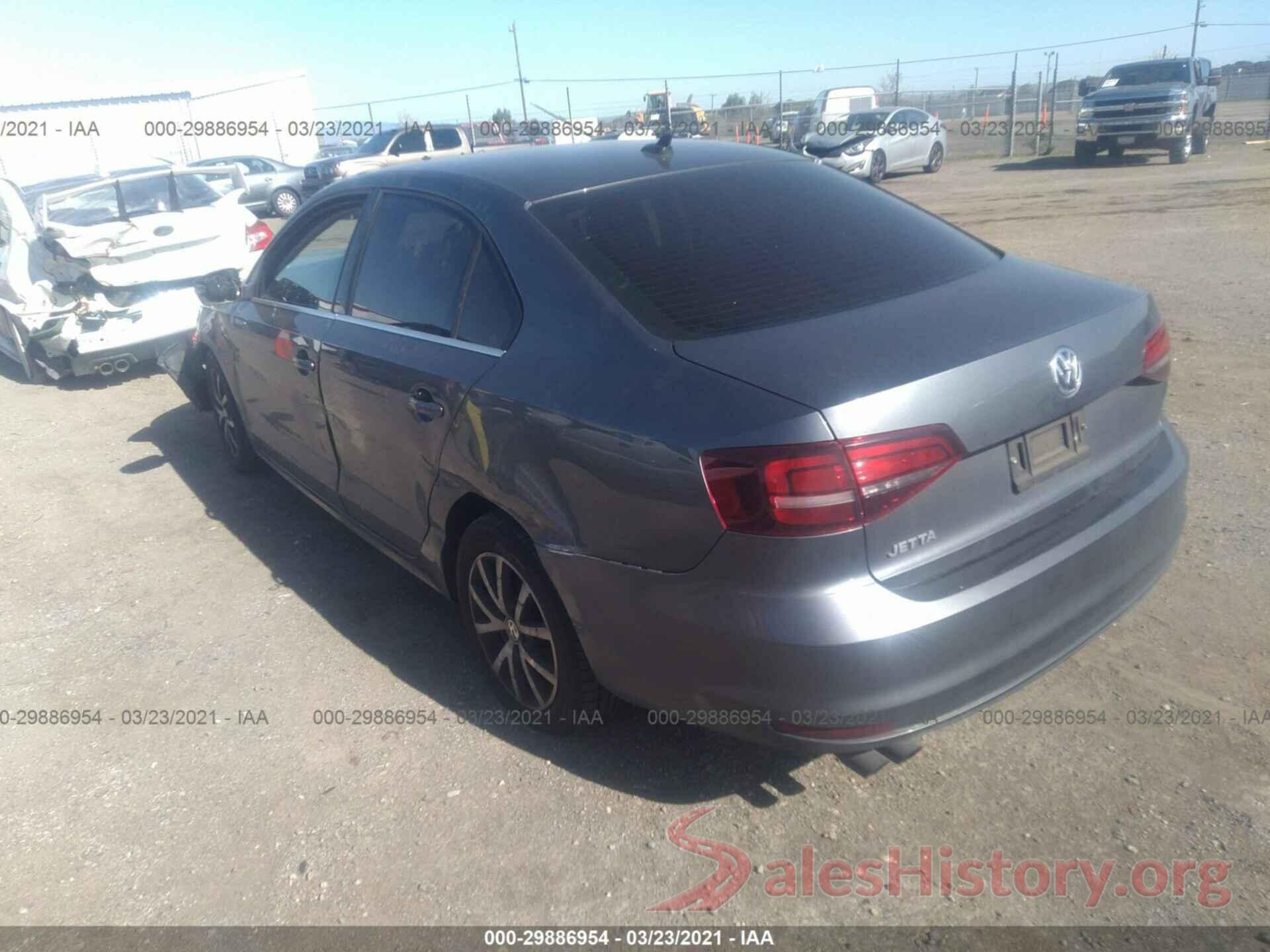 3VWDB7AJ3HM380940 2017 VOLKSWAGEN JETTA