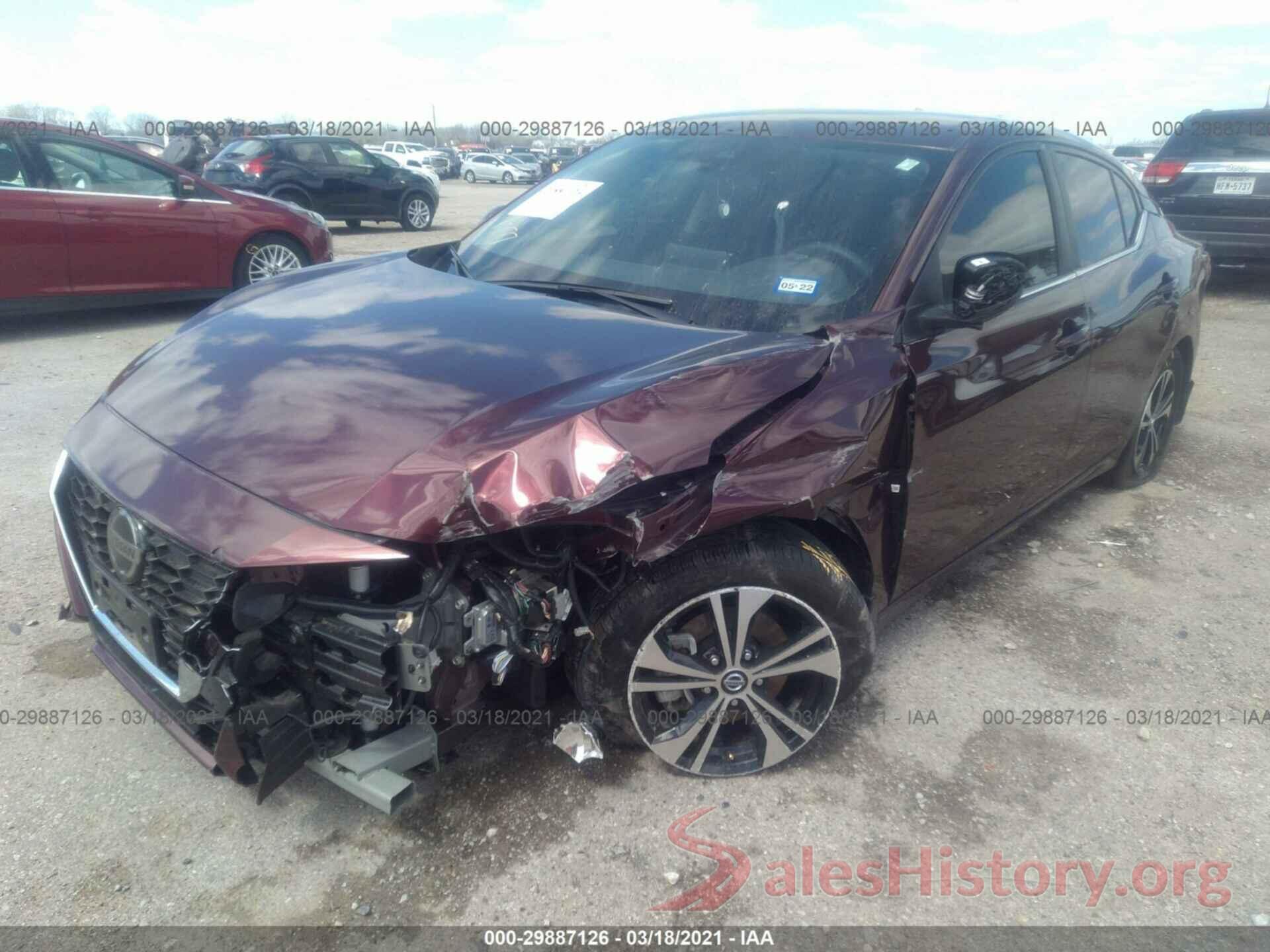 3N1AB8CV8LY224215 2020 NISSAN SENTRA