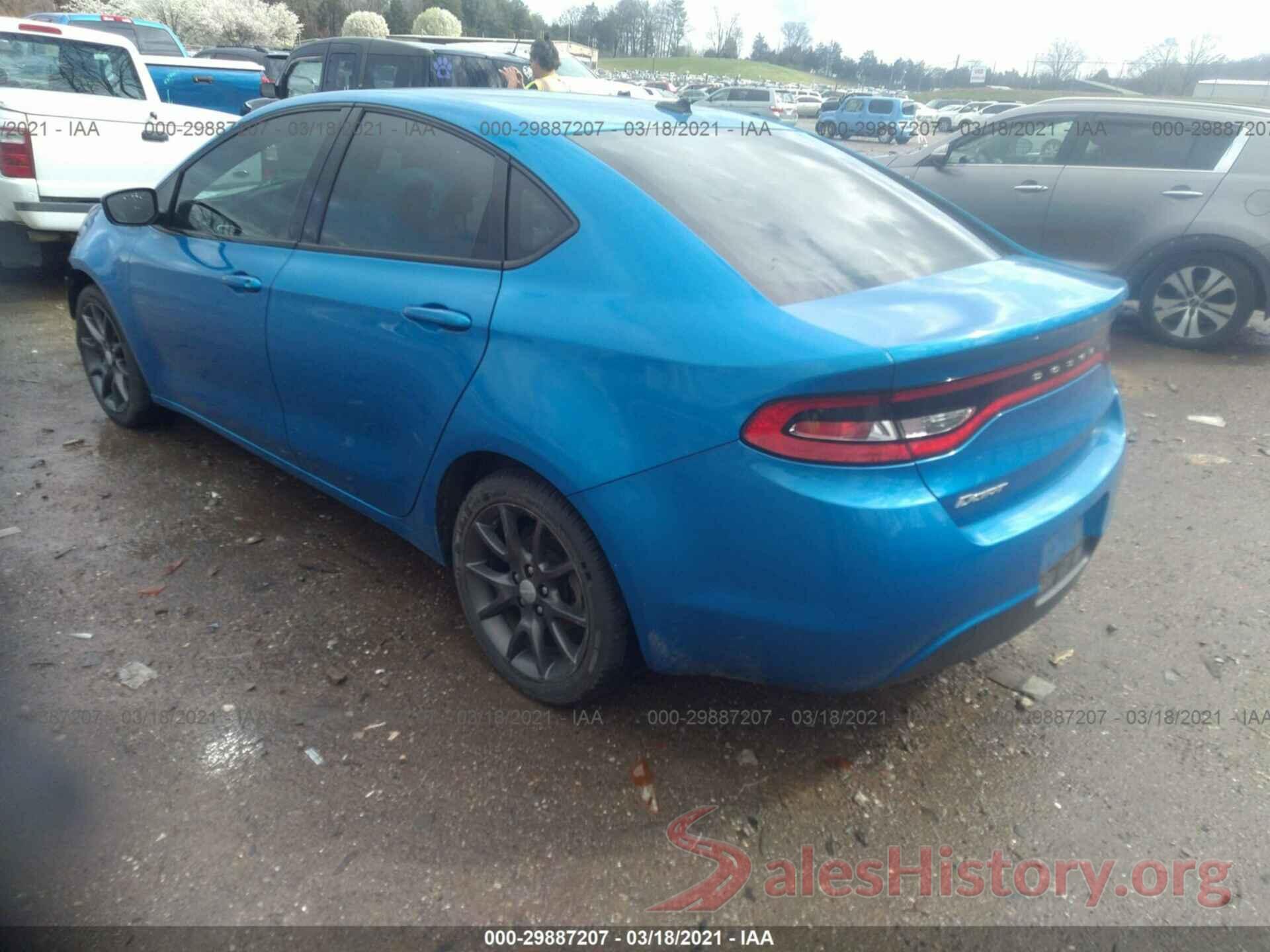 1C3CDFAA7GD505097 2016 DODGE DART