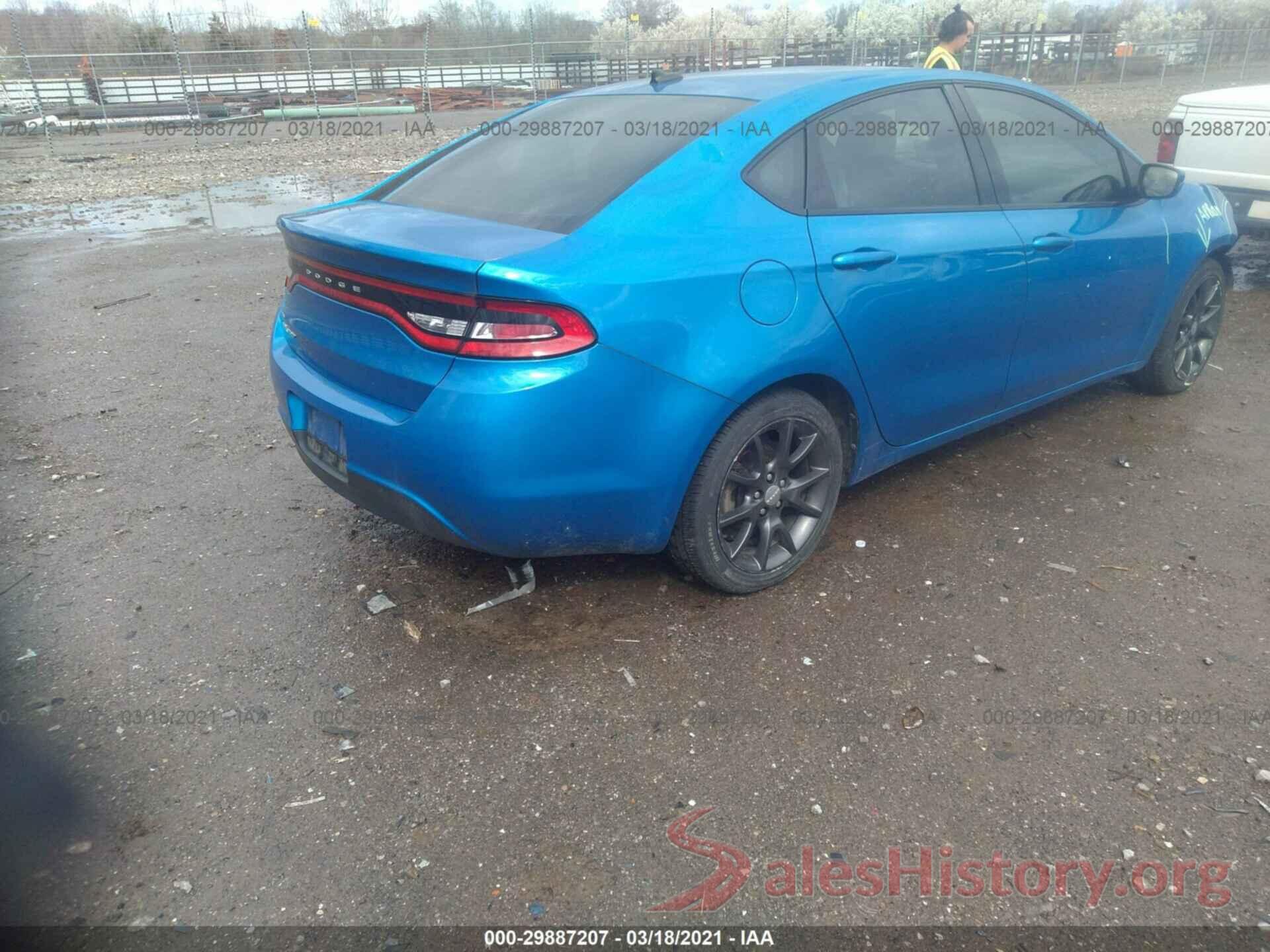 1C3CDFAA7GD505097 2016 DODGE DART