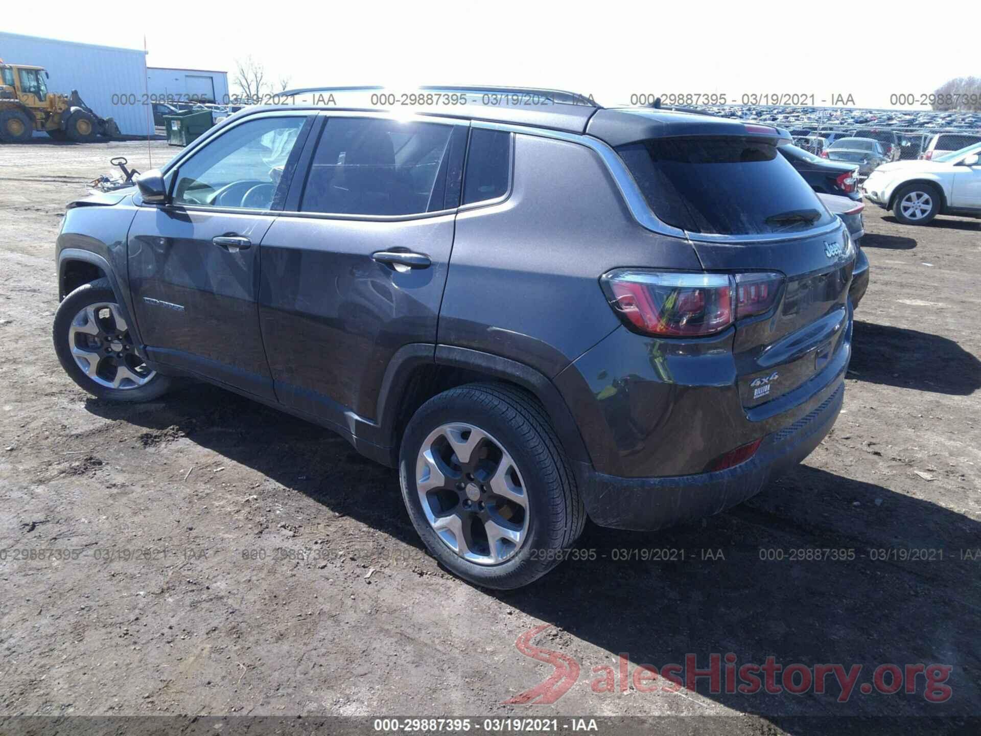 3C4NJDCB0KT620697 2019 JEEP COMPASS