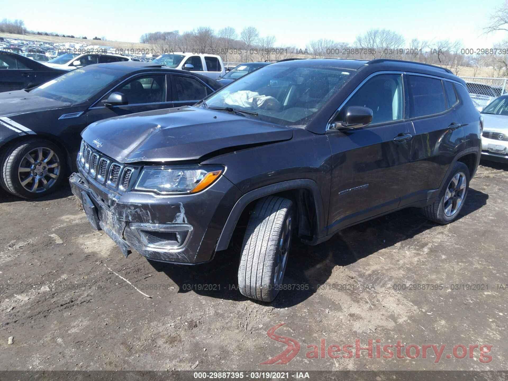 3C4NJDCB0KT620697 2019 JEEP COMPASS