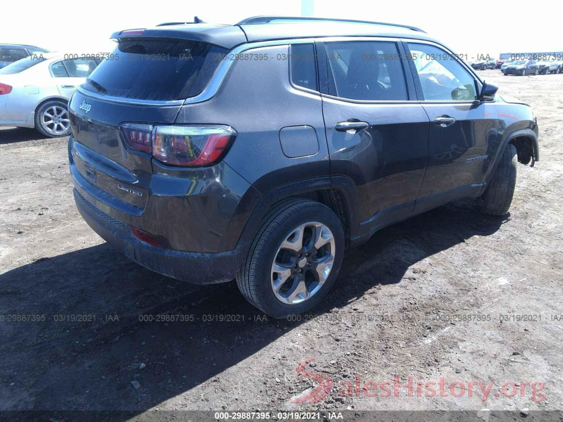 3C4NJDCB0KT620697 2019 JEEP COMPASS