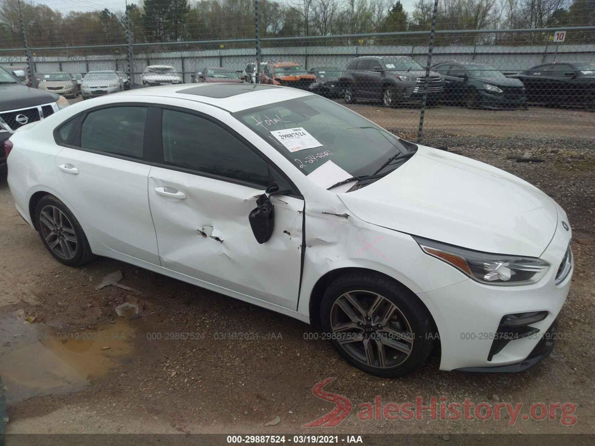 3KPF34AD0KE015103 2019 KIA FORTE