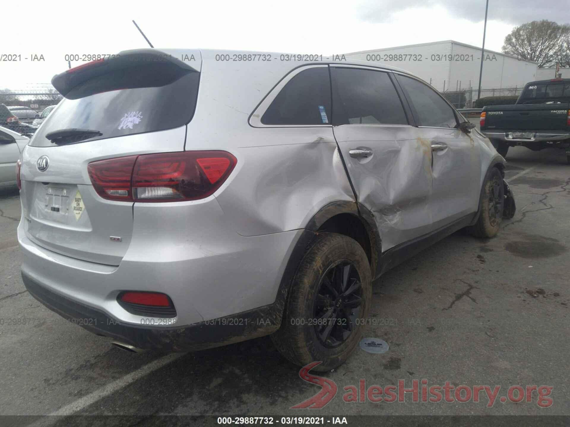 5XYPG4A34KG587584 2019 KIA SORENTO