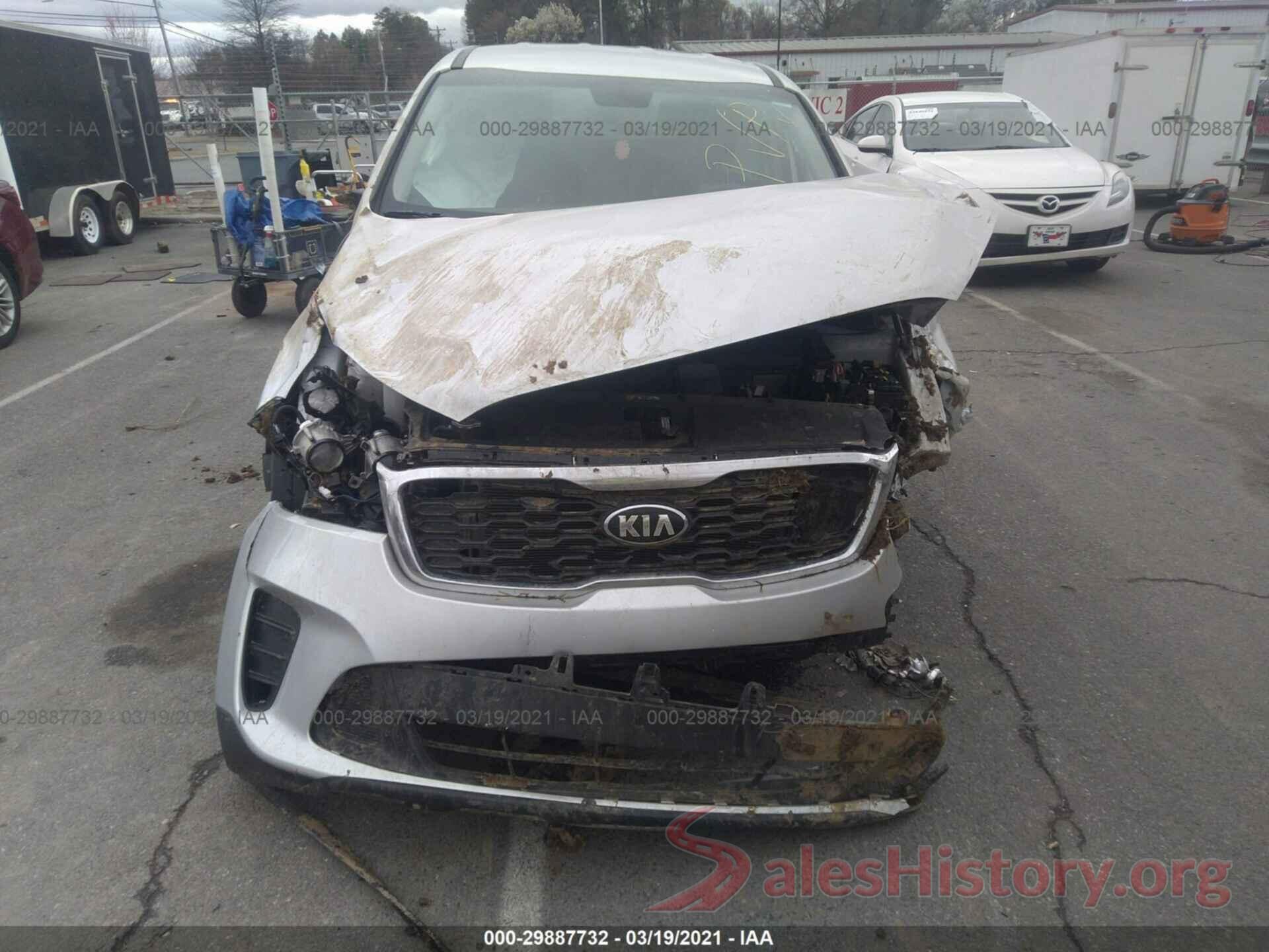 5XYPG4A34KG587584 2019 KIA SORENTO