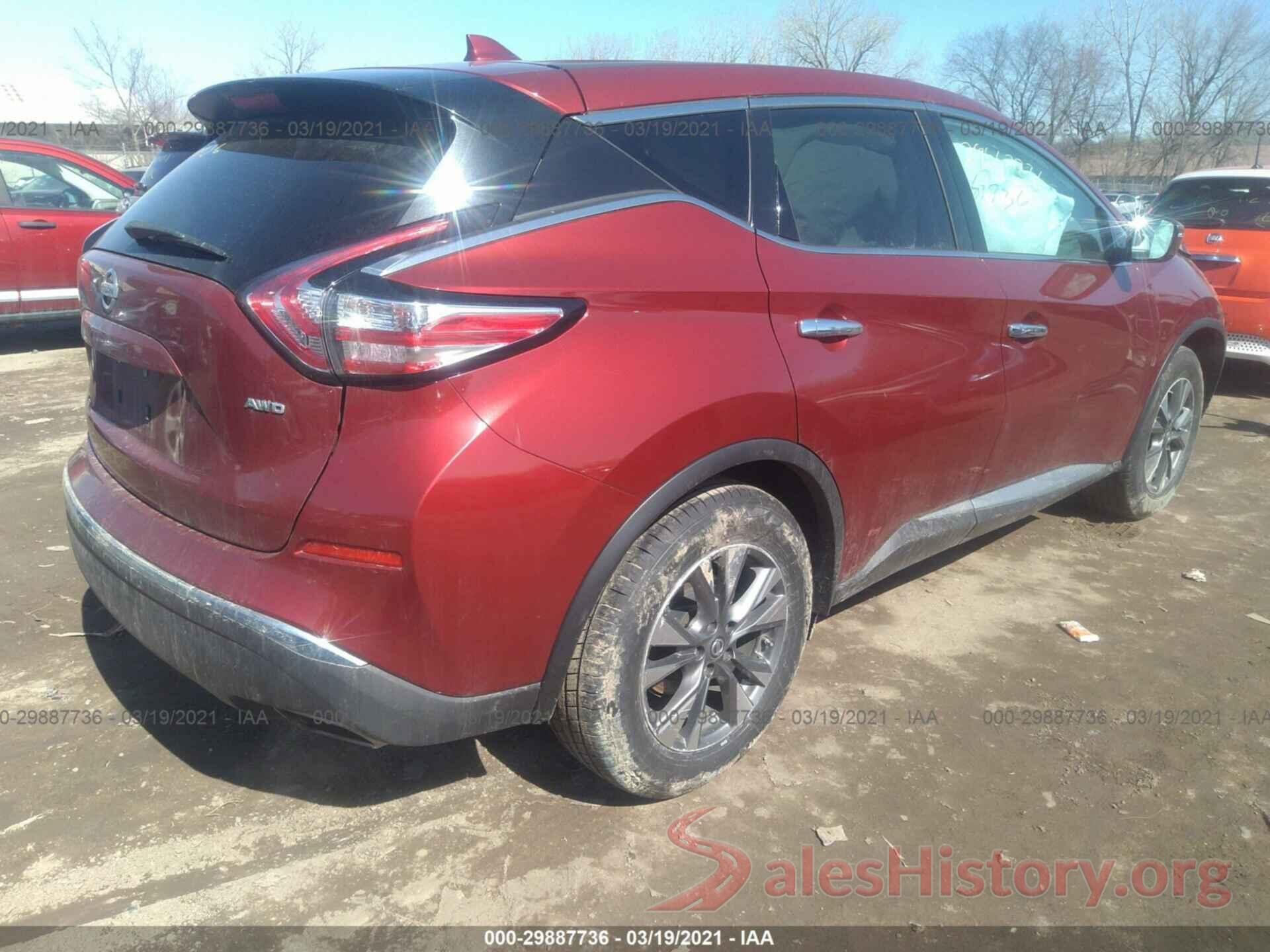 5N1AZ2MH6HN134706 2017 NISSAN MURANO