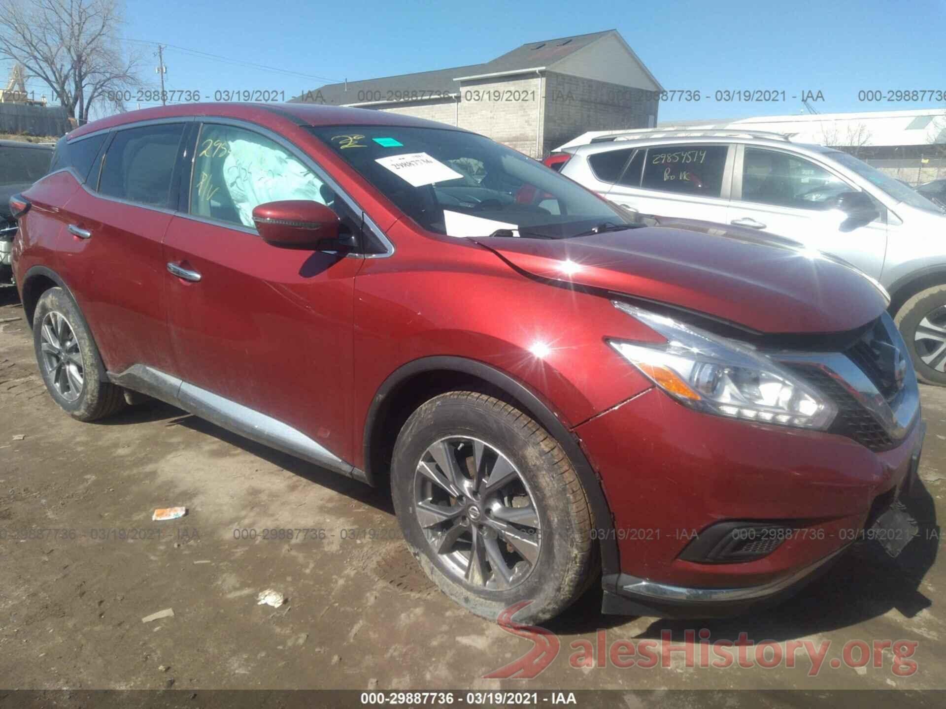 5N1AZ2MH6HN134706 2017 NISSAN MURANO